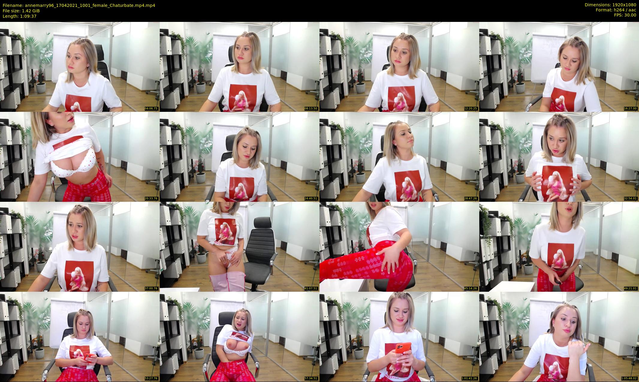 annemarry96 — 70 minute Chaturbate female cam show recording, 1080p, Apr 17, 2021