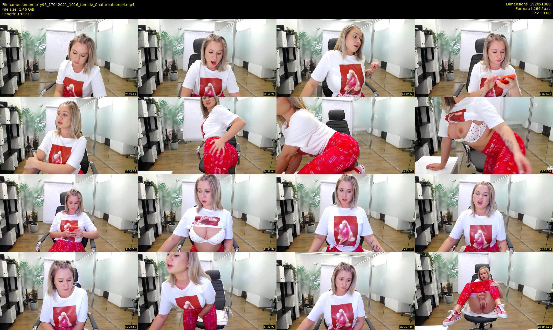 annemarry96 — 70 minute Chaturbate female cam show recording, 1080p, Apr 17, 2021