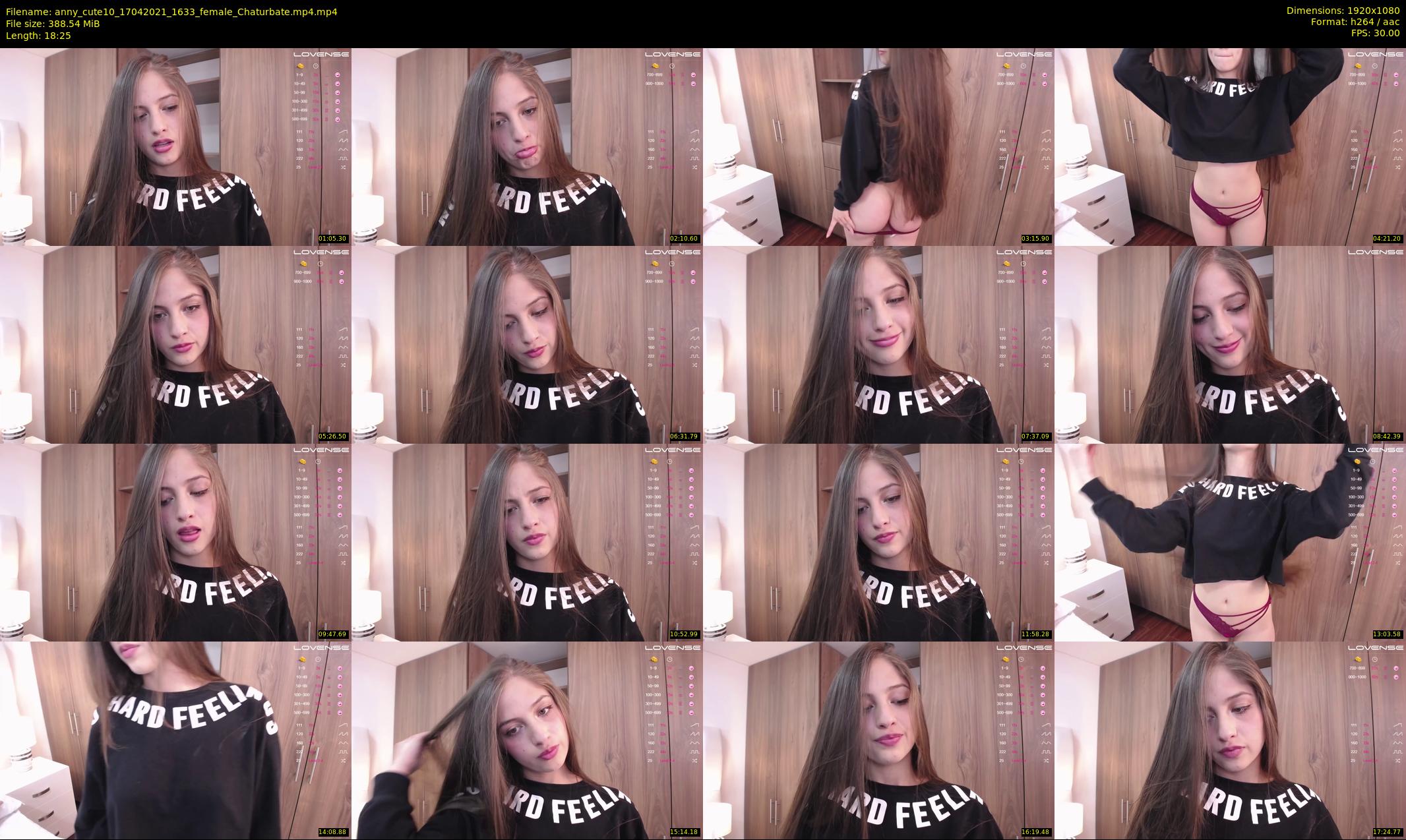 anny_cute10 — 19 minute Chaturbate female cam show recording, 1080p, Apr 17, 2021
