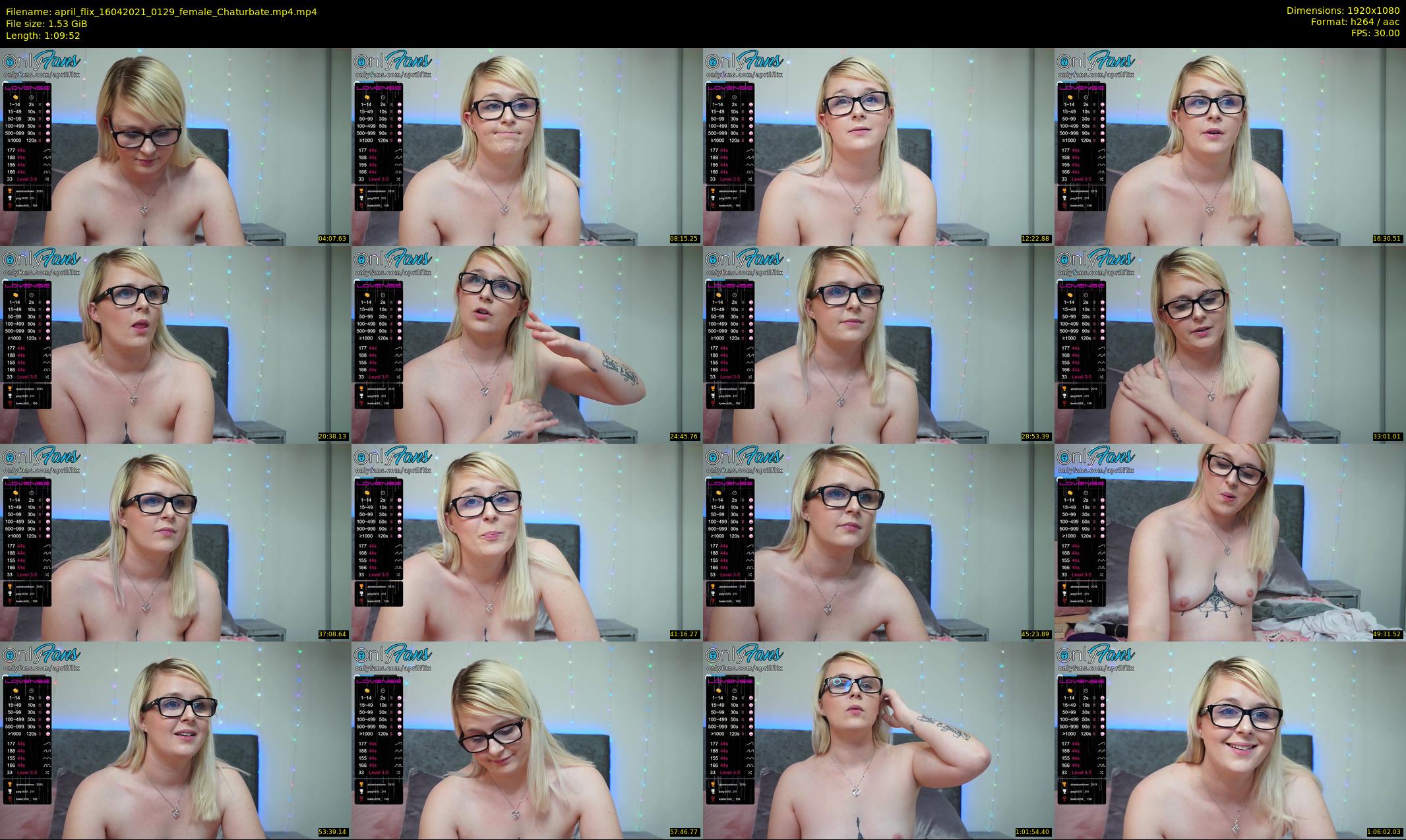 april_flix — 70 minute Chaturbate female cam show recording, 1080p, Apr 16, 2021