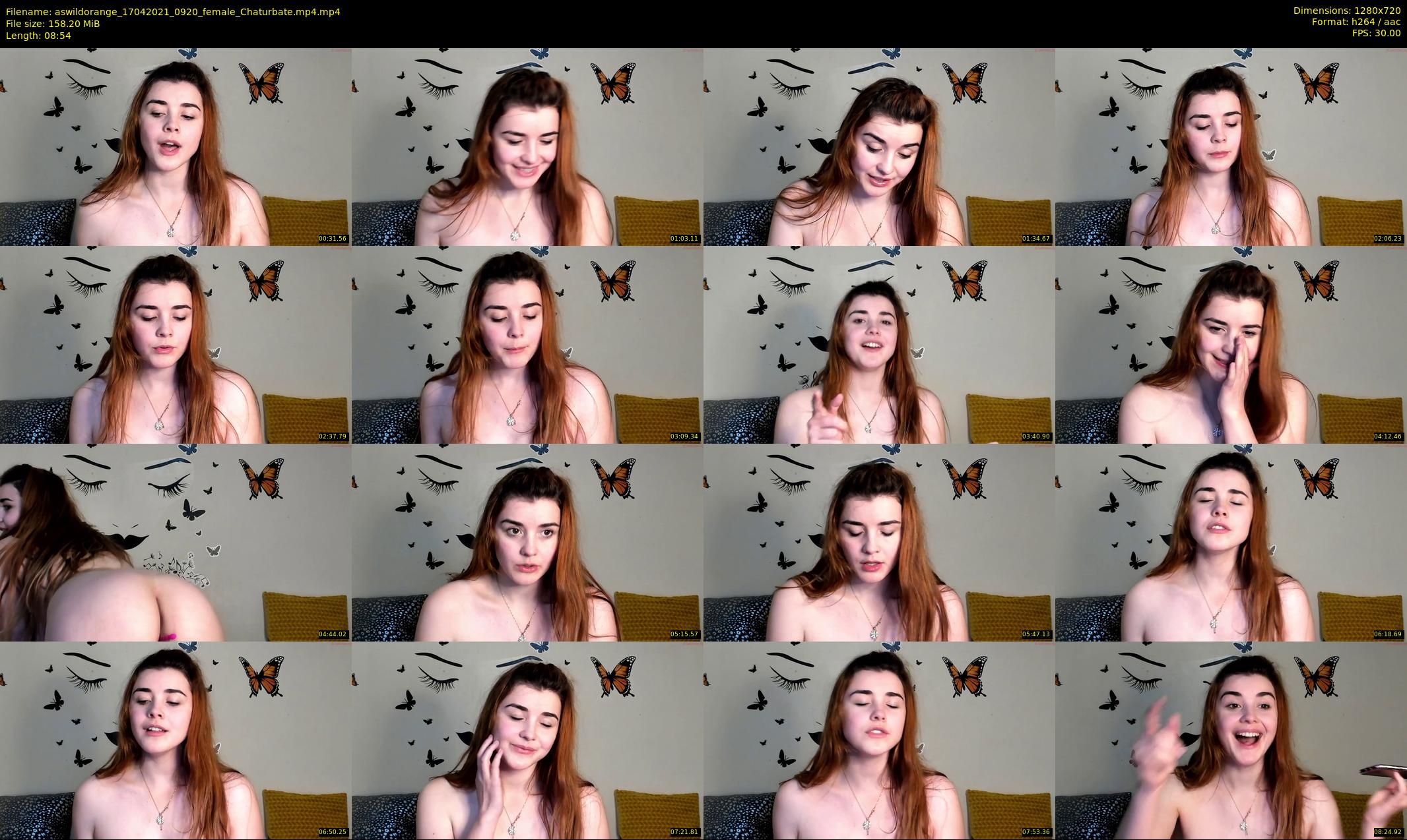 aswildorange — 9 minute Chaturbate female cam show recording, 720p, Apr 17, 2021