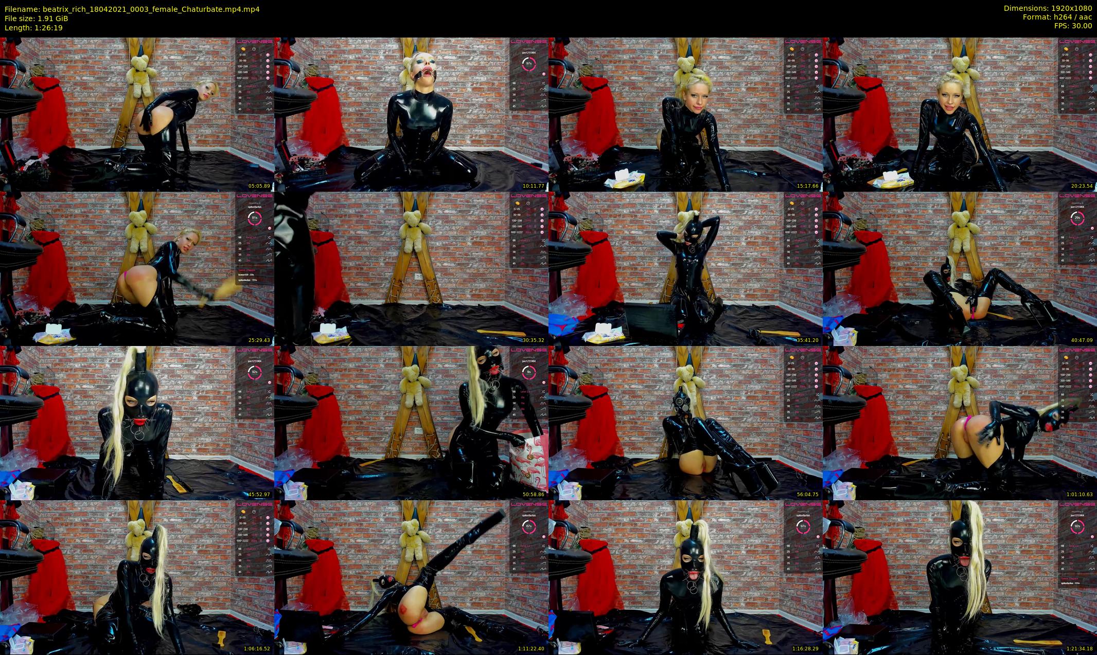 beatrix_rich — 87 minute Chaturbate female cam show recording, 1080p, Apr 18, 2021