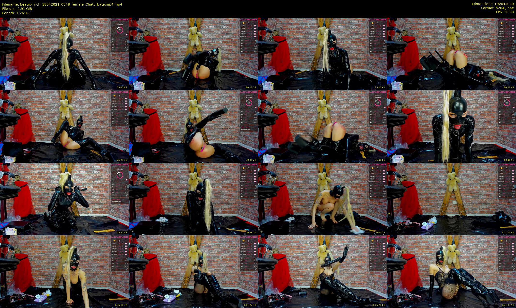 beatrix_rich — 87 minute Chaturbate female cam show recording, 1080p, Apr 18, 2021