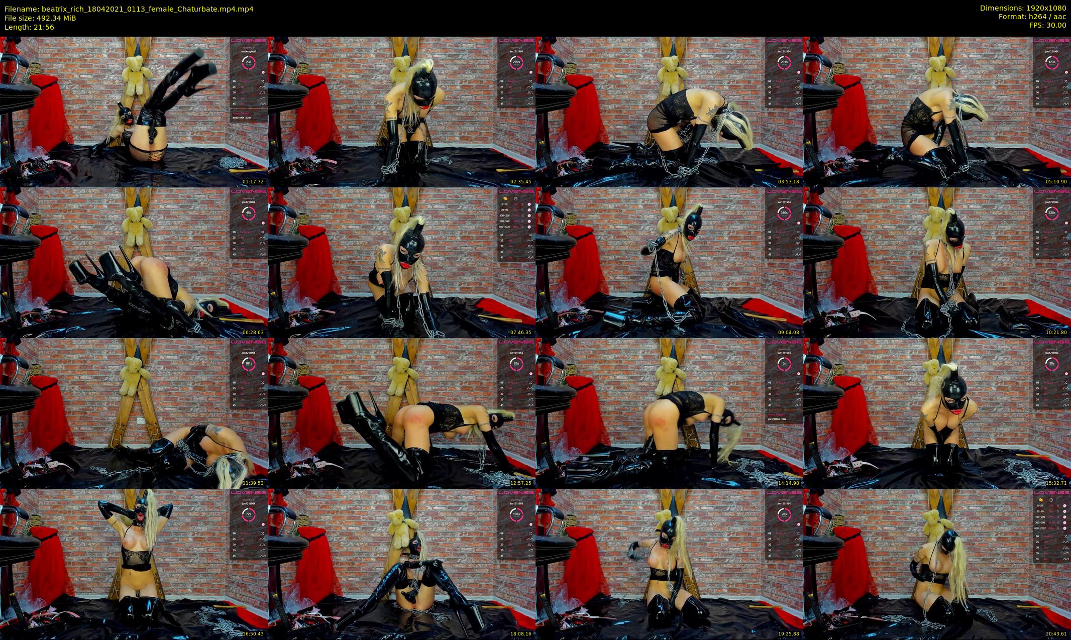 beatrix_rich — 22 minute Chaturbate female cam show recording, 1080p, Apr 18, 2021