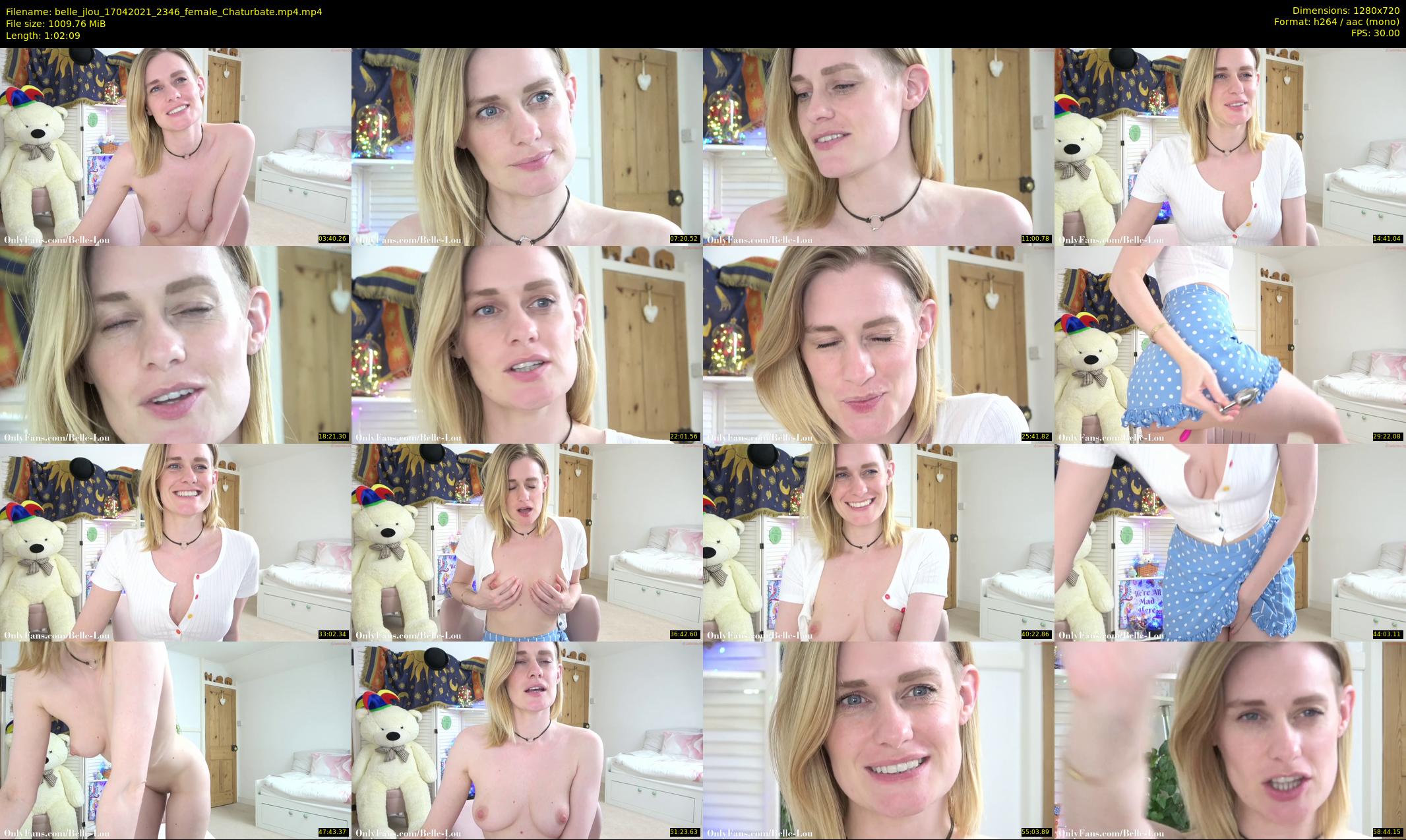 belle_jlou — 63 minute Chaturbate female cam show recording, 720p, Apr 17, 2021