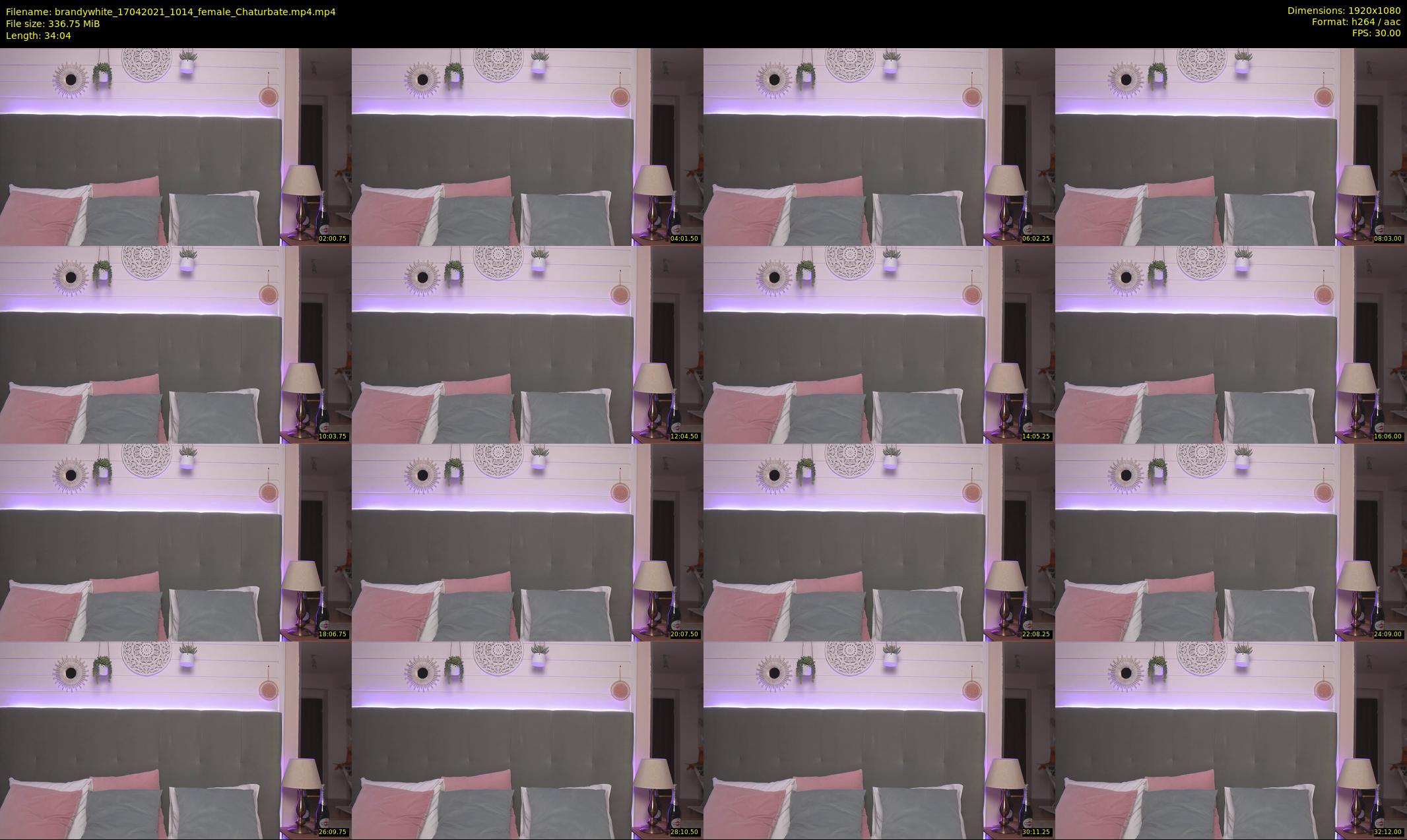 brandywhite — 35 minute Chaturbate female cam show recording, 1080p, Apr 17, 2021