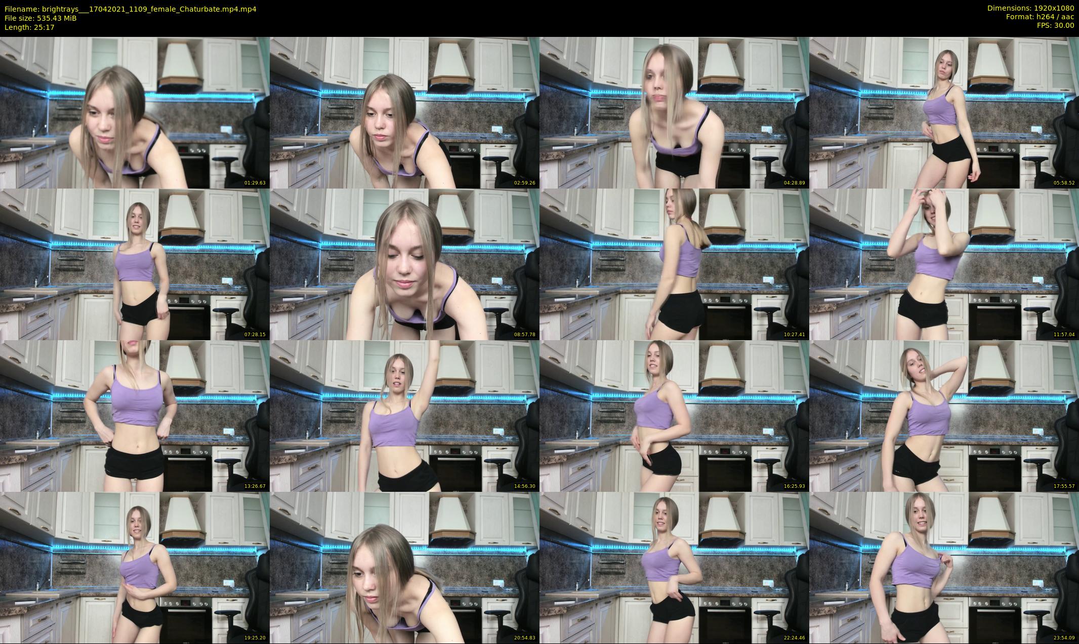 brightrays__ — 26 minute Chaturbate female cam show recording, 1080p, Apr 17, 2021