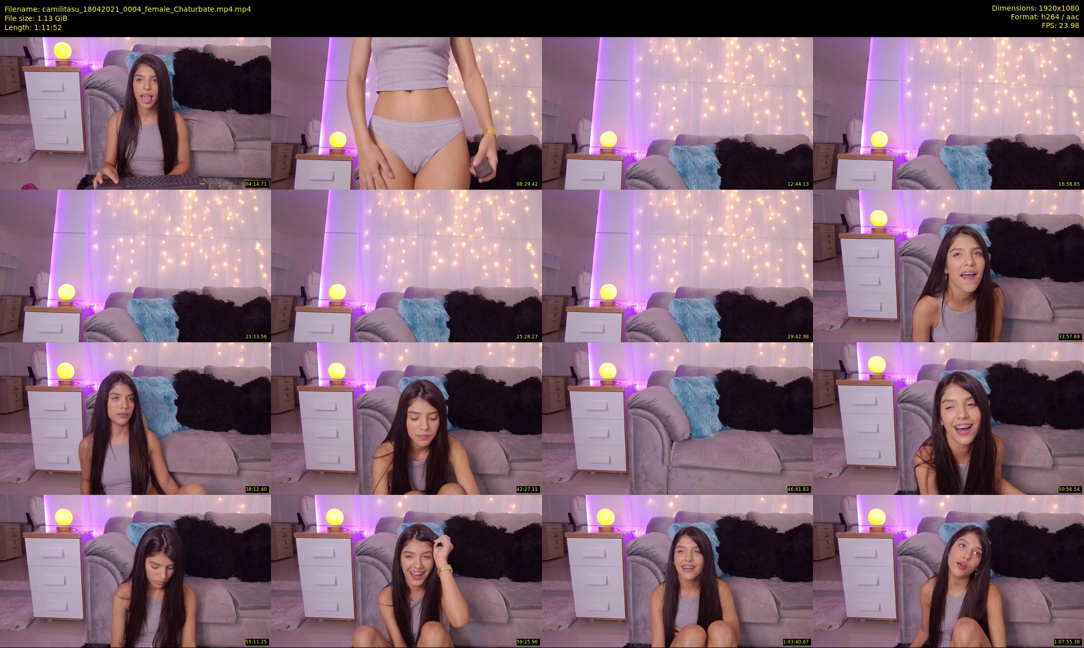 camilitasu — 72 minute Chaturbate female cam show recording, 1080p, Apr 18, 2021
