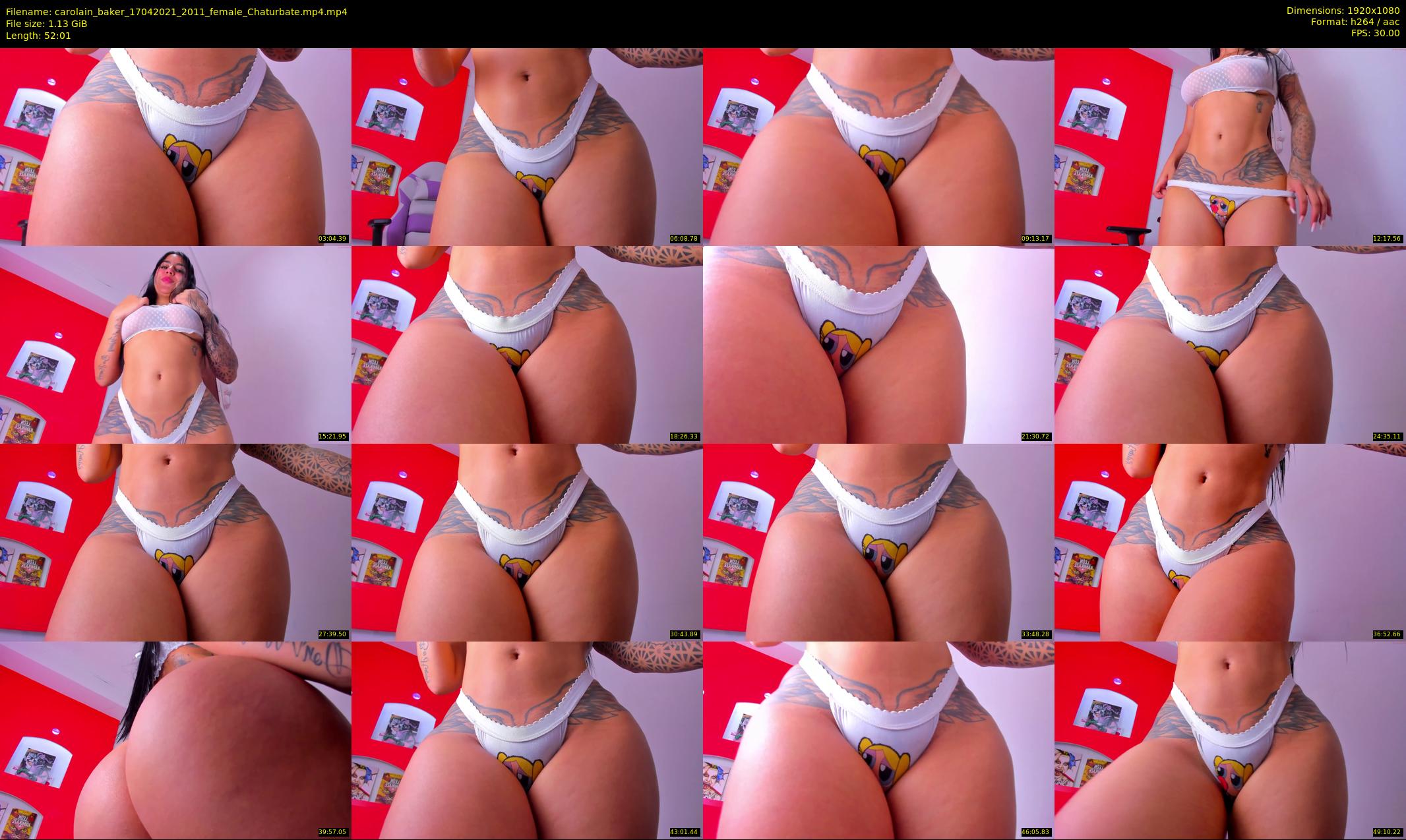 carolain_baker — 53 minute Chaturbate female cam show recording, 1080p, Apr 17, 2021