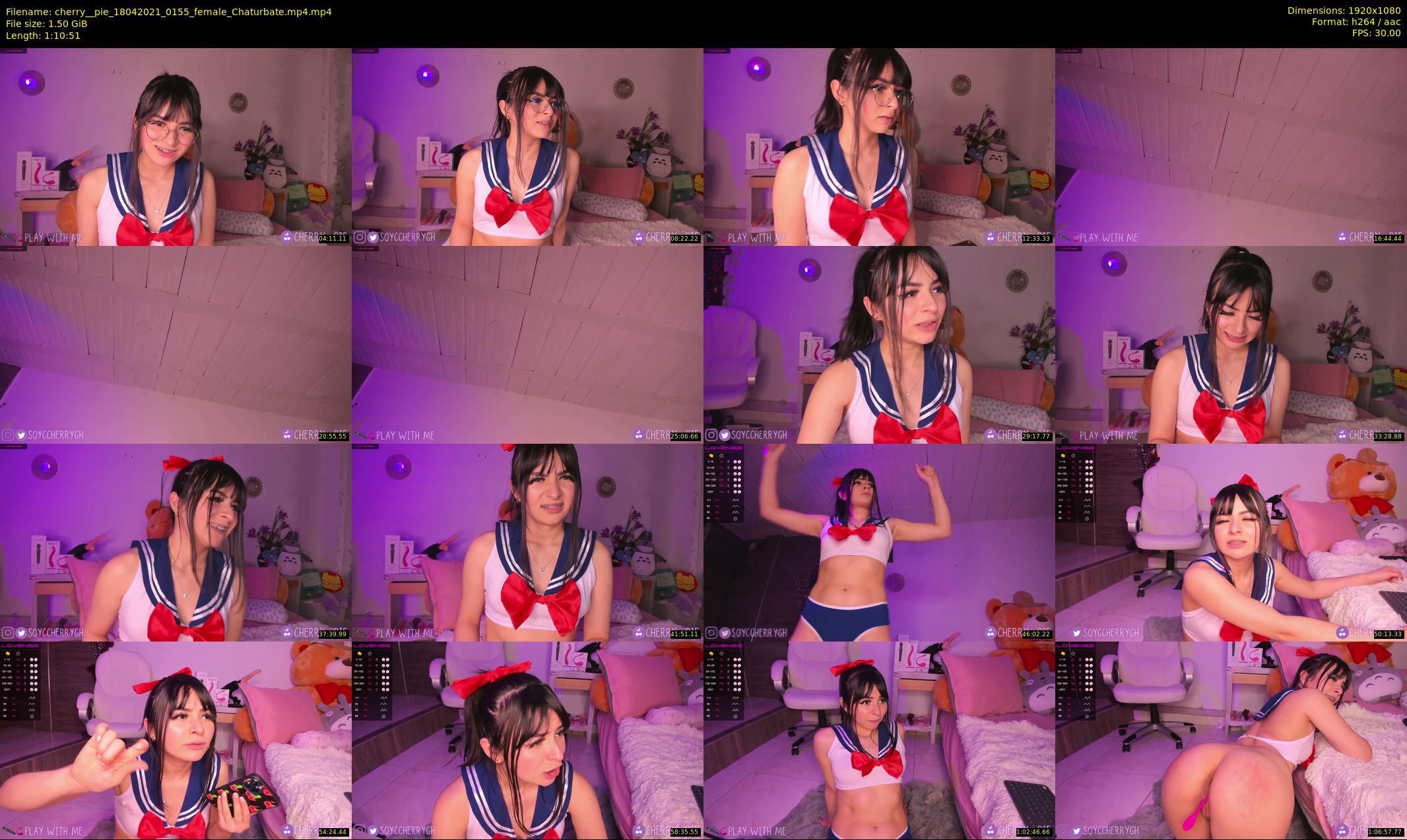 cherry__pie — 71 minute Chaturbate female cam show recording, 1080p, Apr 18, 2021