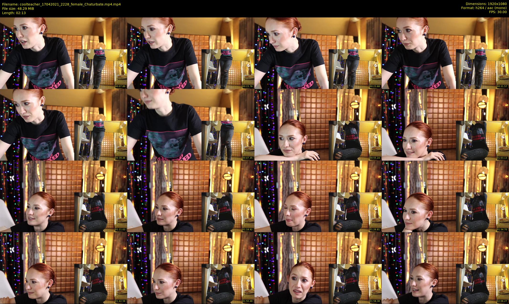 coolteacher — 3 minute Chaturbate female cam show recording, 1080p, Apr 17, 2021
