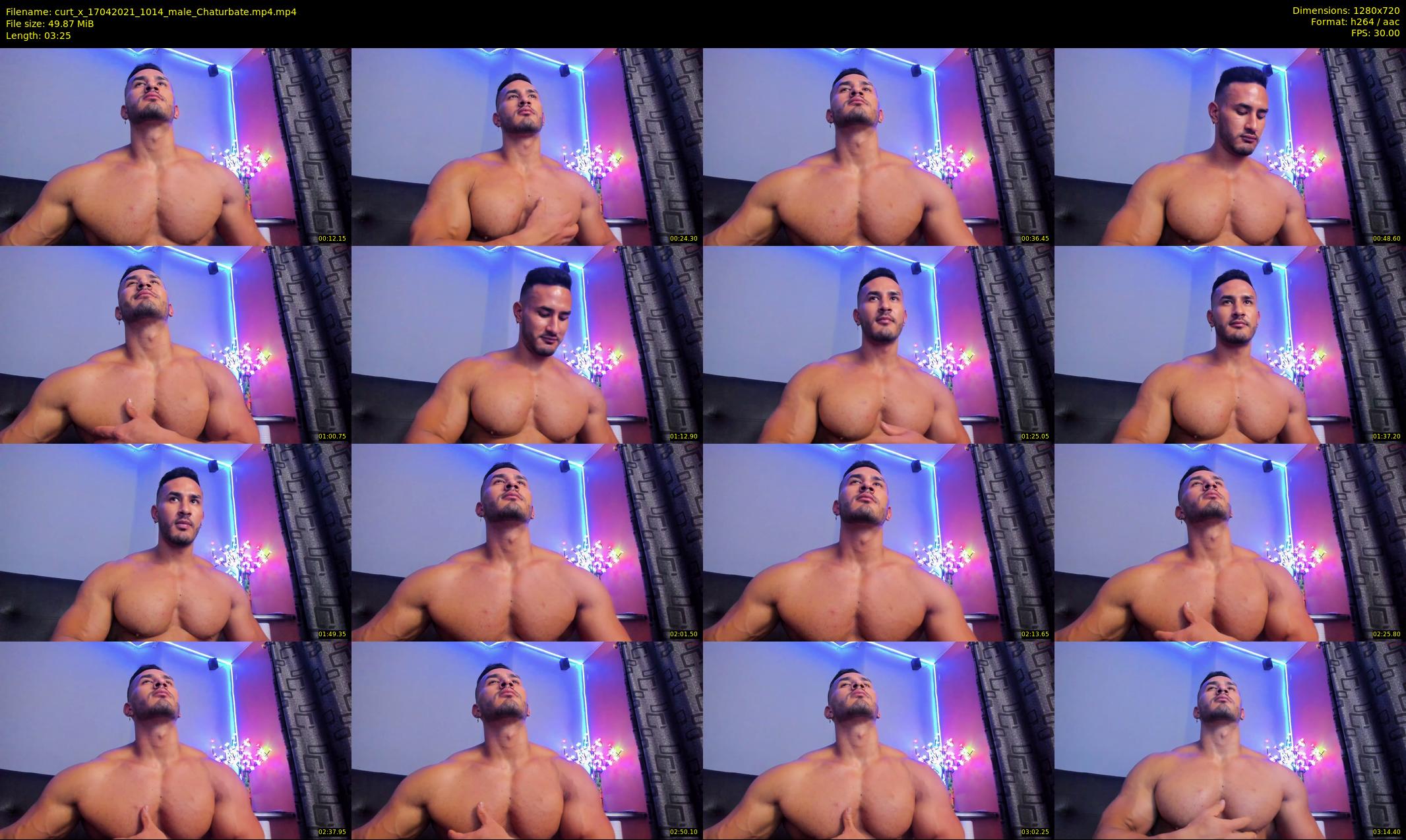 curt_x — 4 minute Chaturbate male cam show recording, 720p, Apr 17, 2021