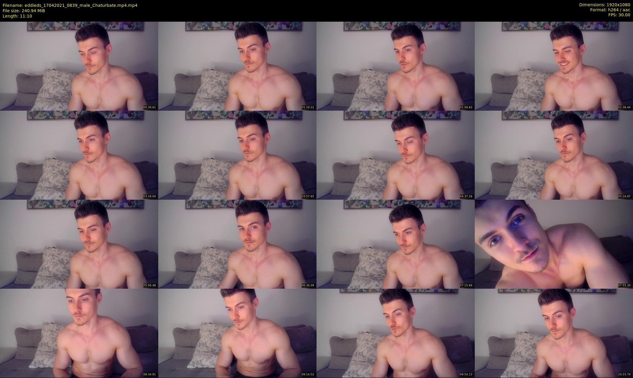 eddieds — 12 minute Chaturbate male cam show recording, 1080p, Apr 17, 2021
