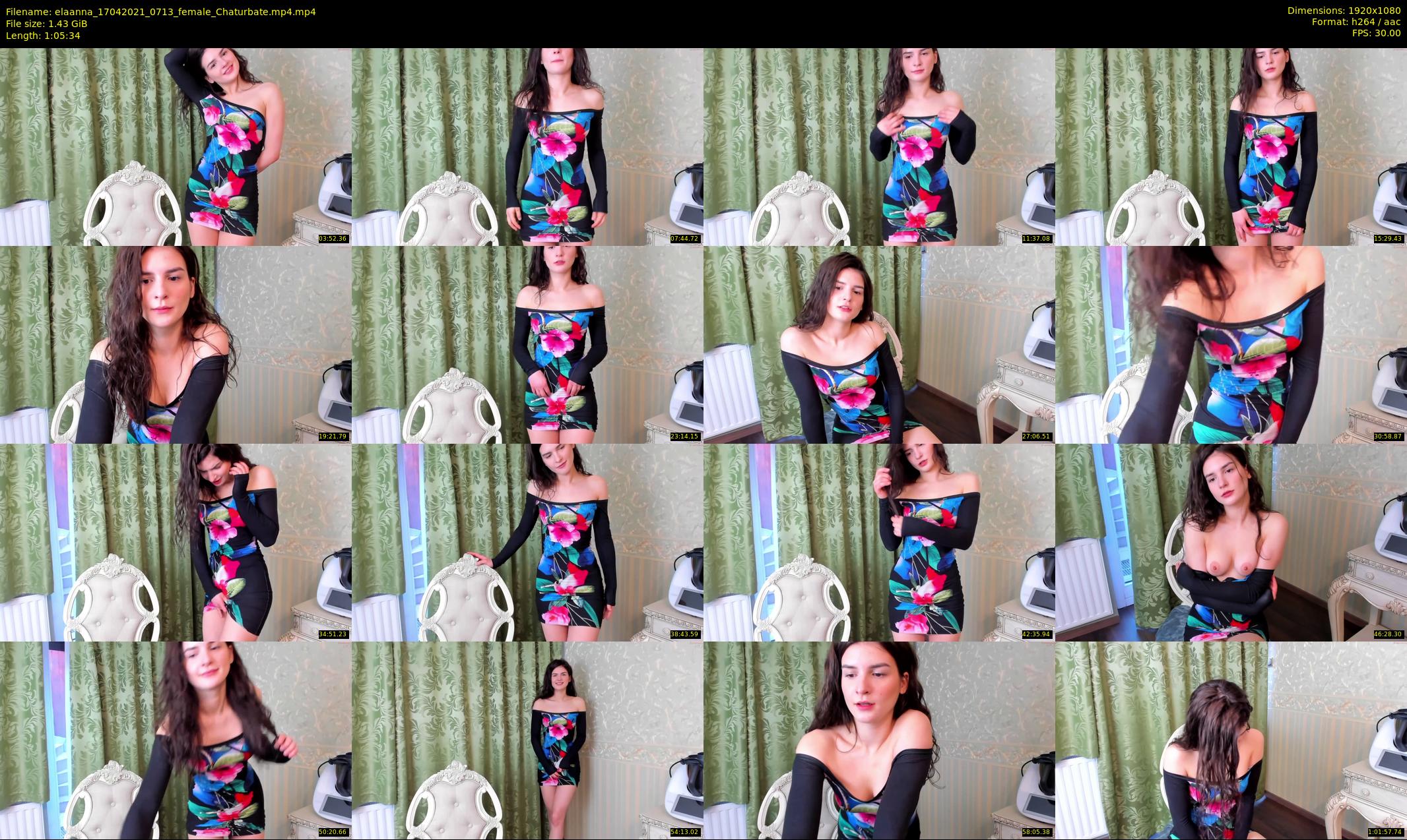 elaanna — 66 minute Chaturbate female cam show recording, 1080p, Apr 17, 2021