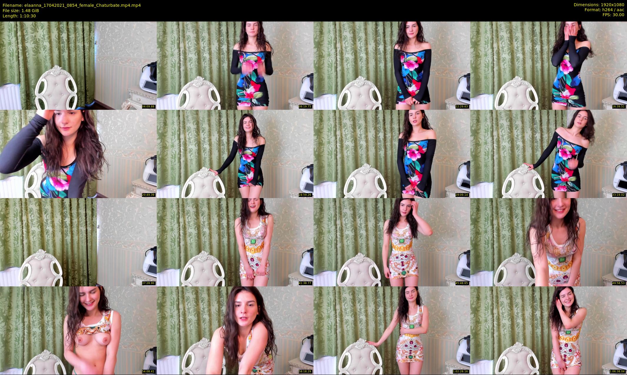 elaanna — 71 minute Chaturbate female cam show recording, 1080p, Apr 17, 2021
