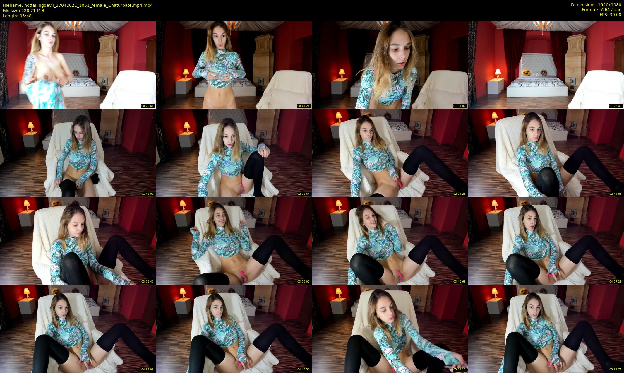 hotfallingdevil — 6 minute Chaturbate female cam show recording, 1080p, Apr 17, 2021