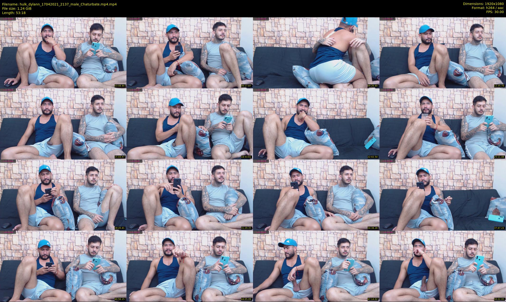 hulk_dylann — 54 minute Chaturbate male cam show recording, 1080p, Apr 17, 2021
