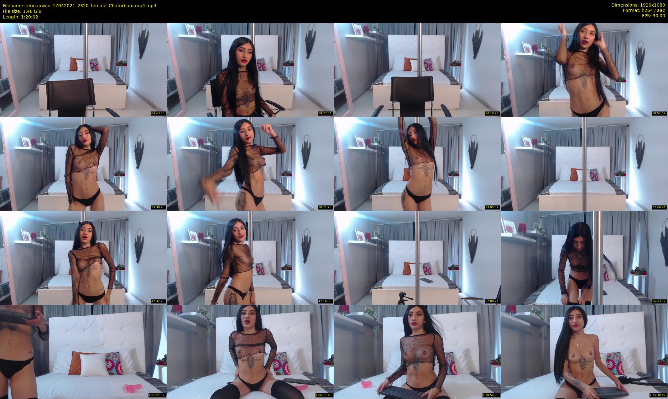 jennaowen — 81 minute Chaturbate female cam show recording, 1080p, Apr 17, 2021