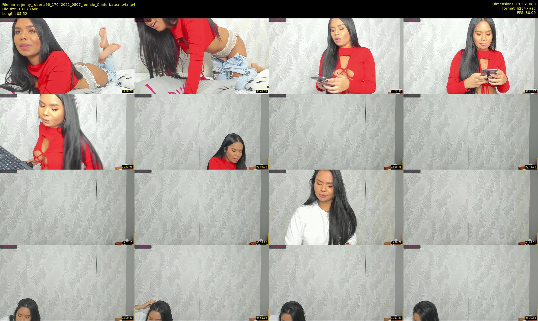 jenny_roberts96 — 6 minute Chaturbate female cam show recording, 1080p, Apr 17, 2021