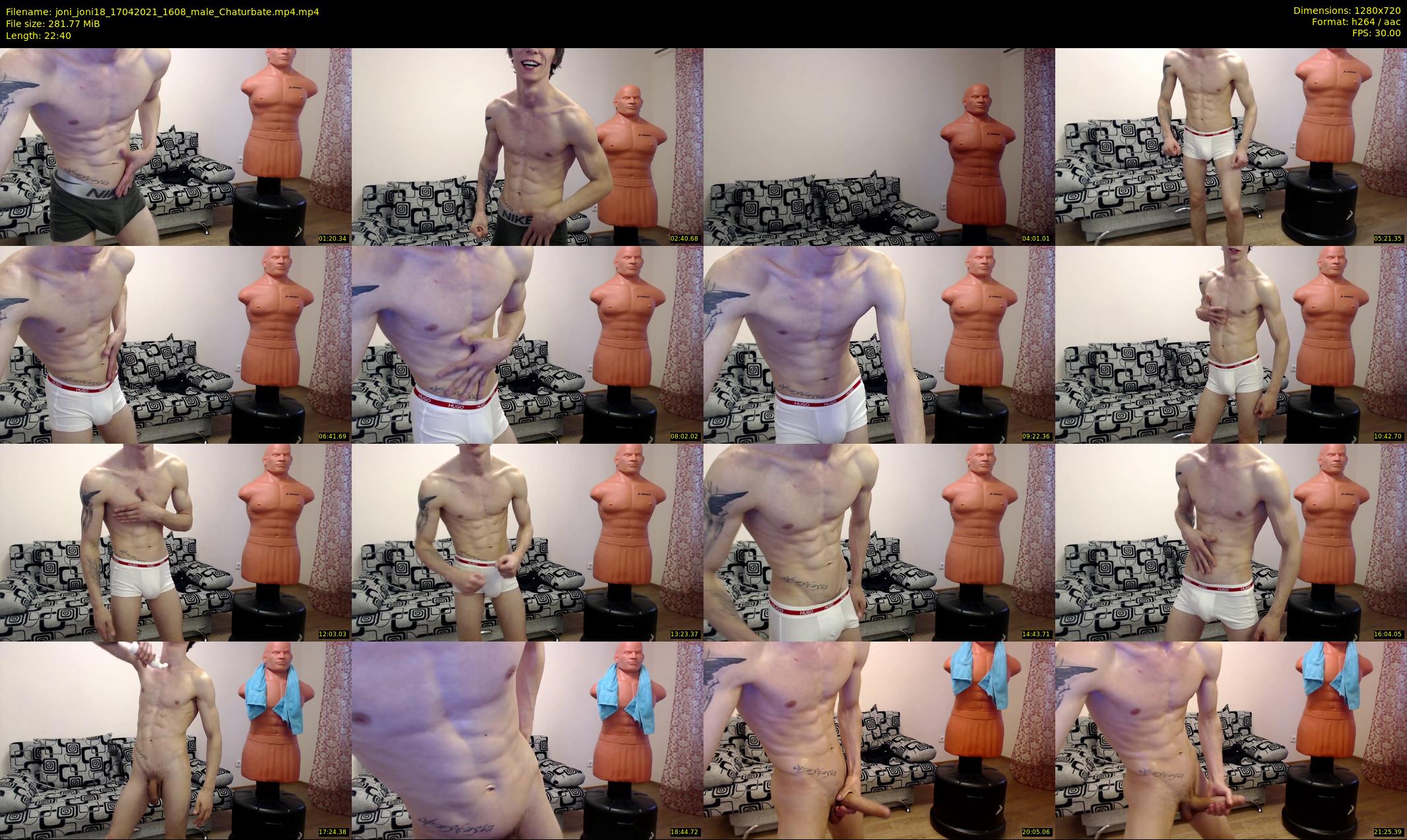 joni_joni18 — 23 minute Chaturbate male cam show recording, 720p, Apr 17, 2021
