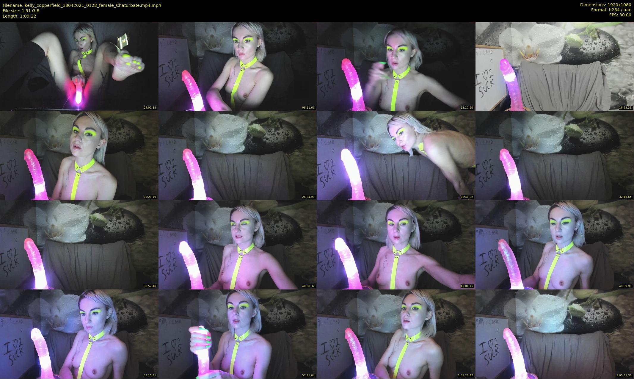 kelly_copperfield — 70 minute Chaturbate female cam show recording, 1080p, Apr 18, 2021