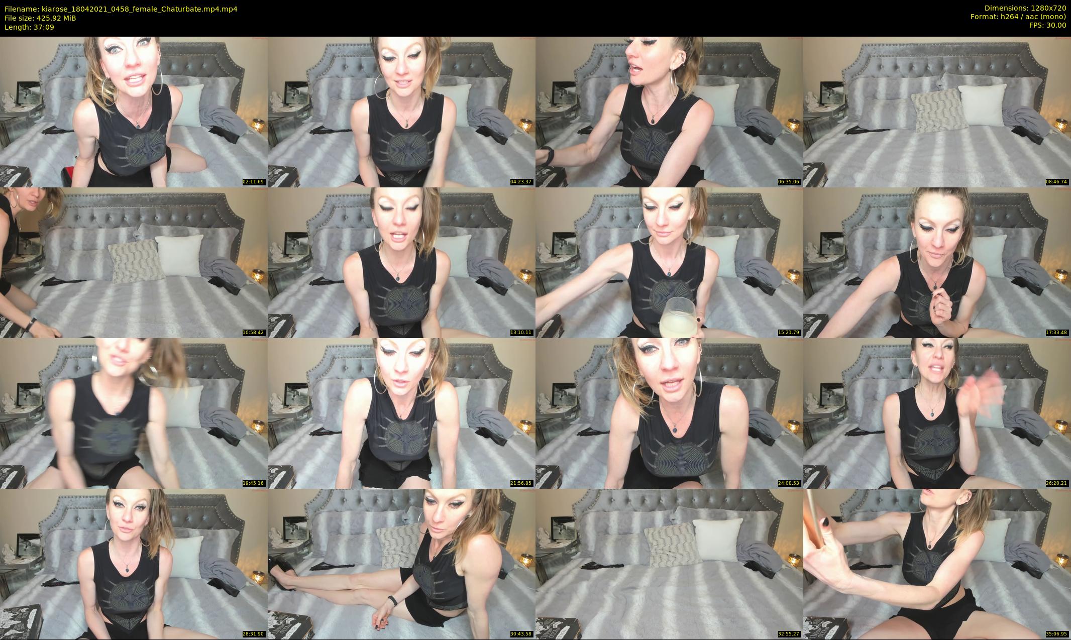 kiarose — 38 minute Chaturbate female cam show recording, 720p, Apr 18, 2021