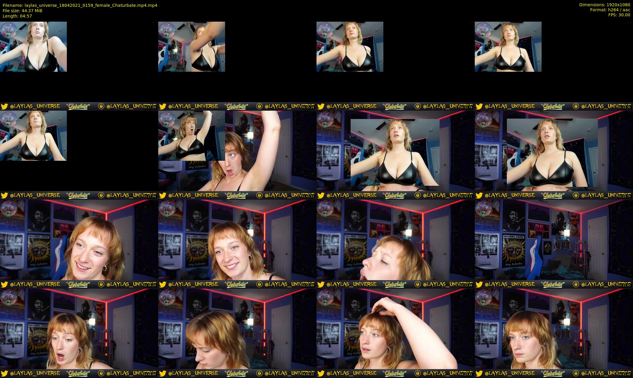 laylas_universe — 5 minute Chaturbate female cam show recording, 1080p, Apr 18, 2021