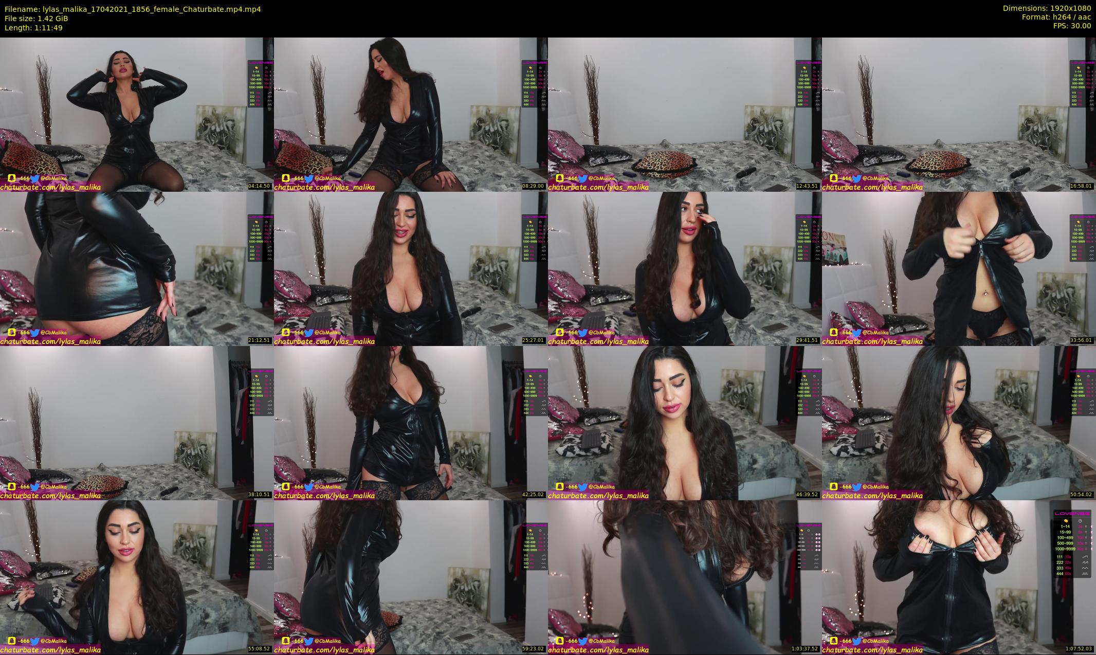 lylas_malika — 72 minute Chaturbate female cam show recording, 1080p, Apr 17, 2021