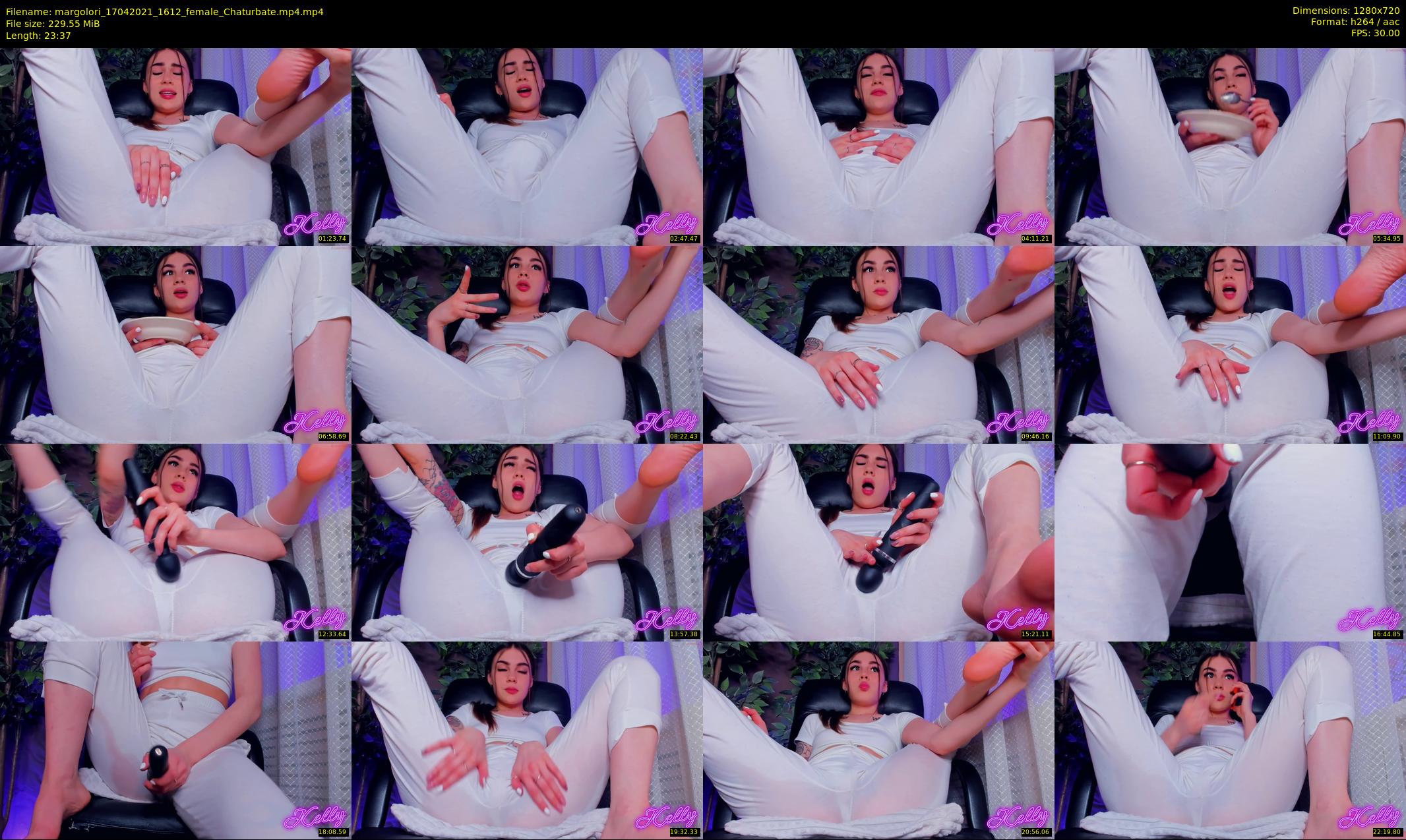 margolori — 24 minute Chaturbate couple cam show recording, 720p, Apr 17, 2021