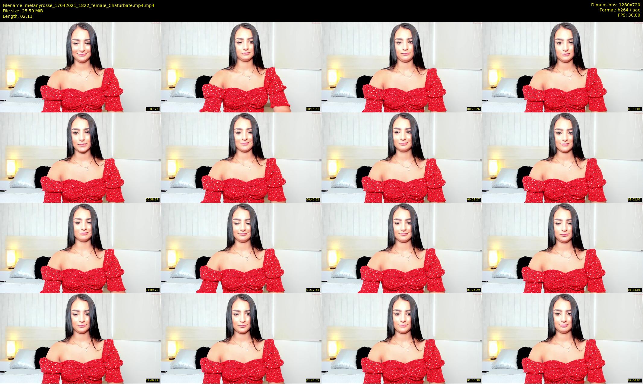 melanyrosse — 3 minute Chaturbate female cam show recording, 720p, Apr 17, 2021