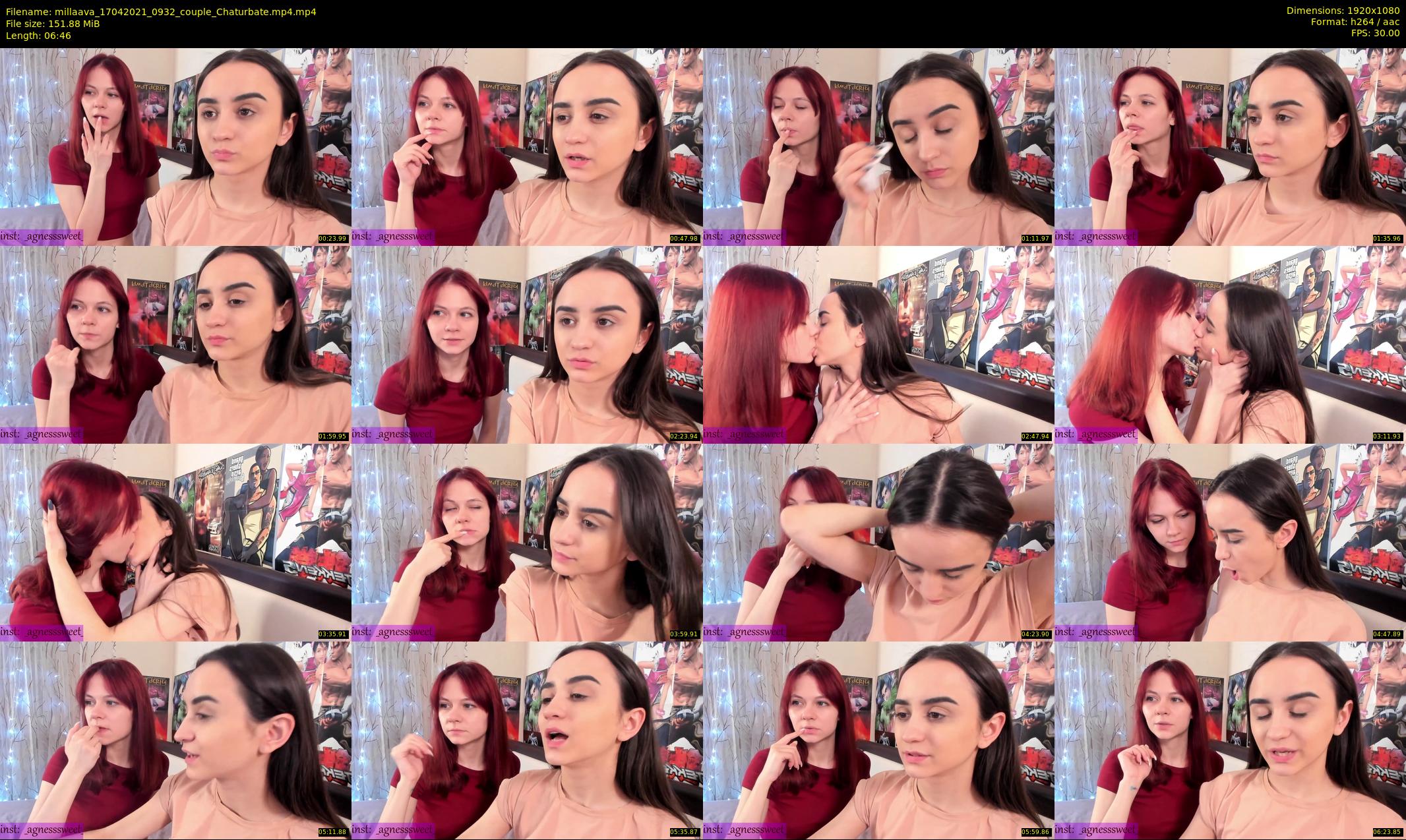 millaava — 7 minute Chaturbate female cam show recording, 1080p, Apr 17, 2021