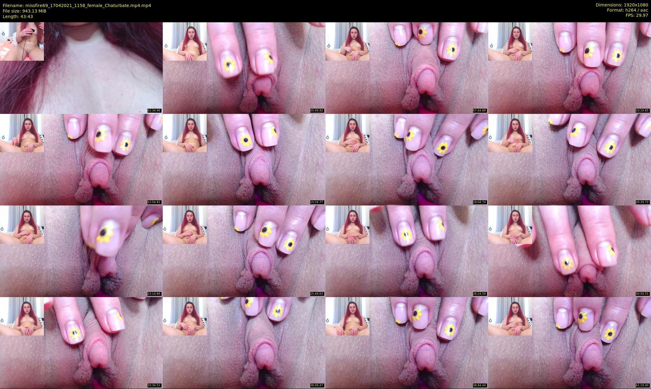 missfire69 — 44 minute Chaturbate female cam show recording, 1080p, Apr 17, 2021