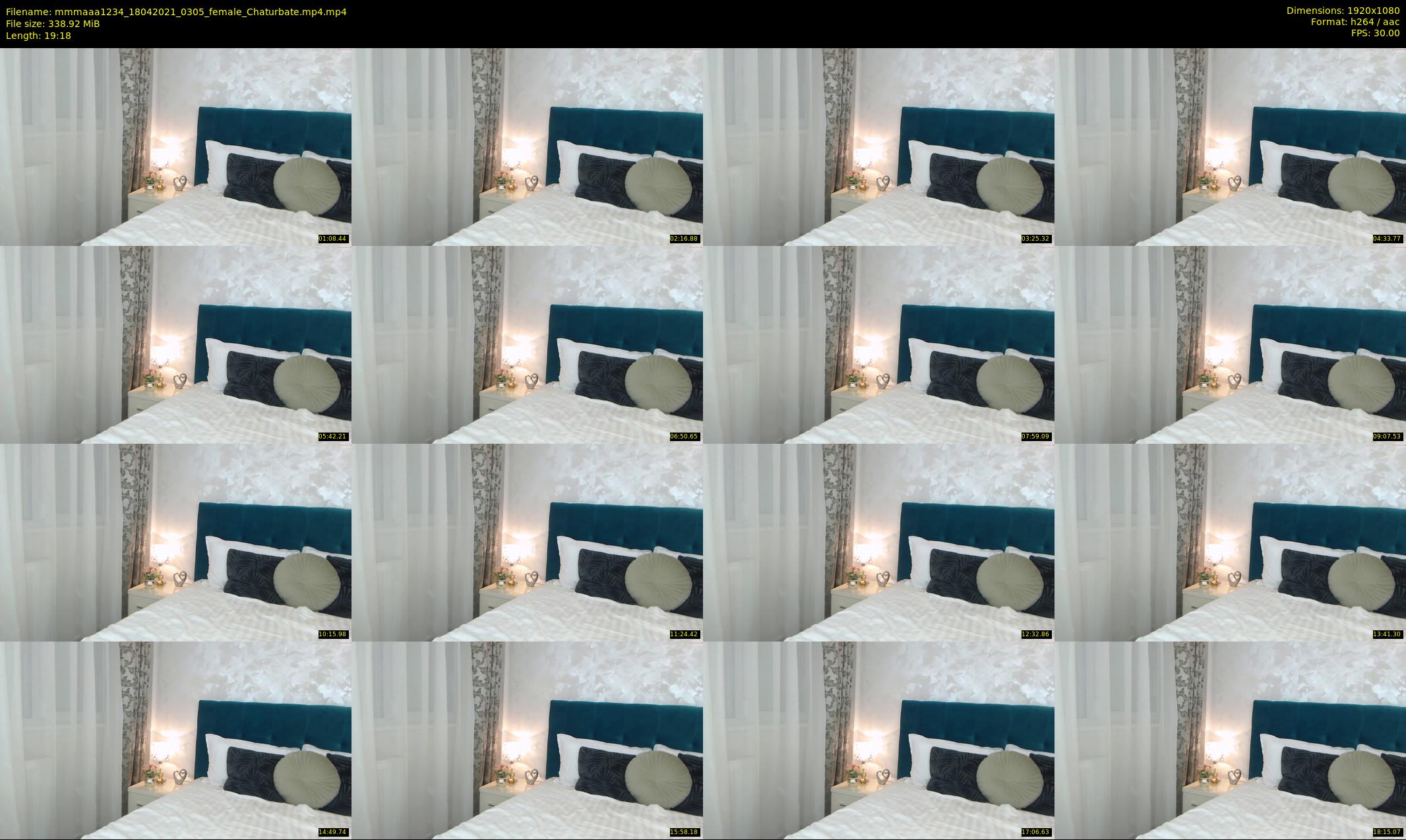 mmmaaa1234 — 20 minute Chaturbate female cam show recording, 1080p, Apr 18, 2021