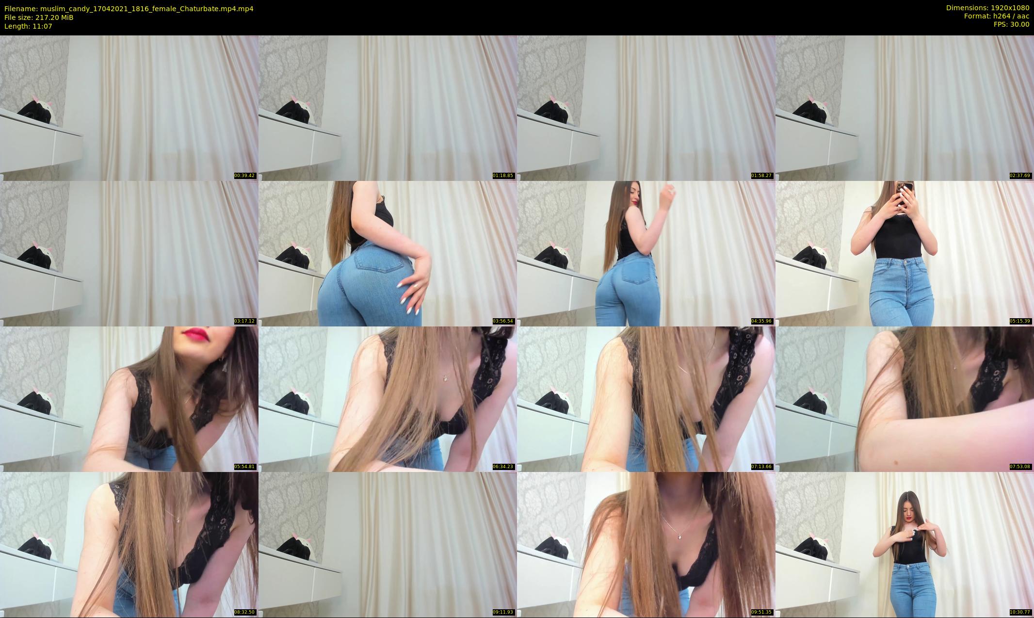muslim_candy — 12 minute Chaturbate female cam show recording, 1080p, Apr 17, 2021