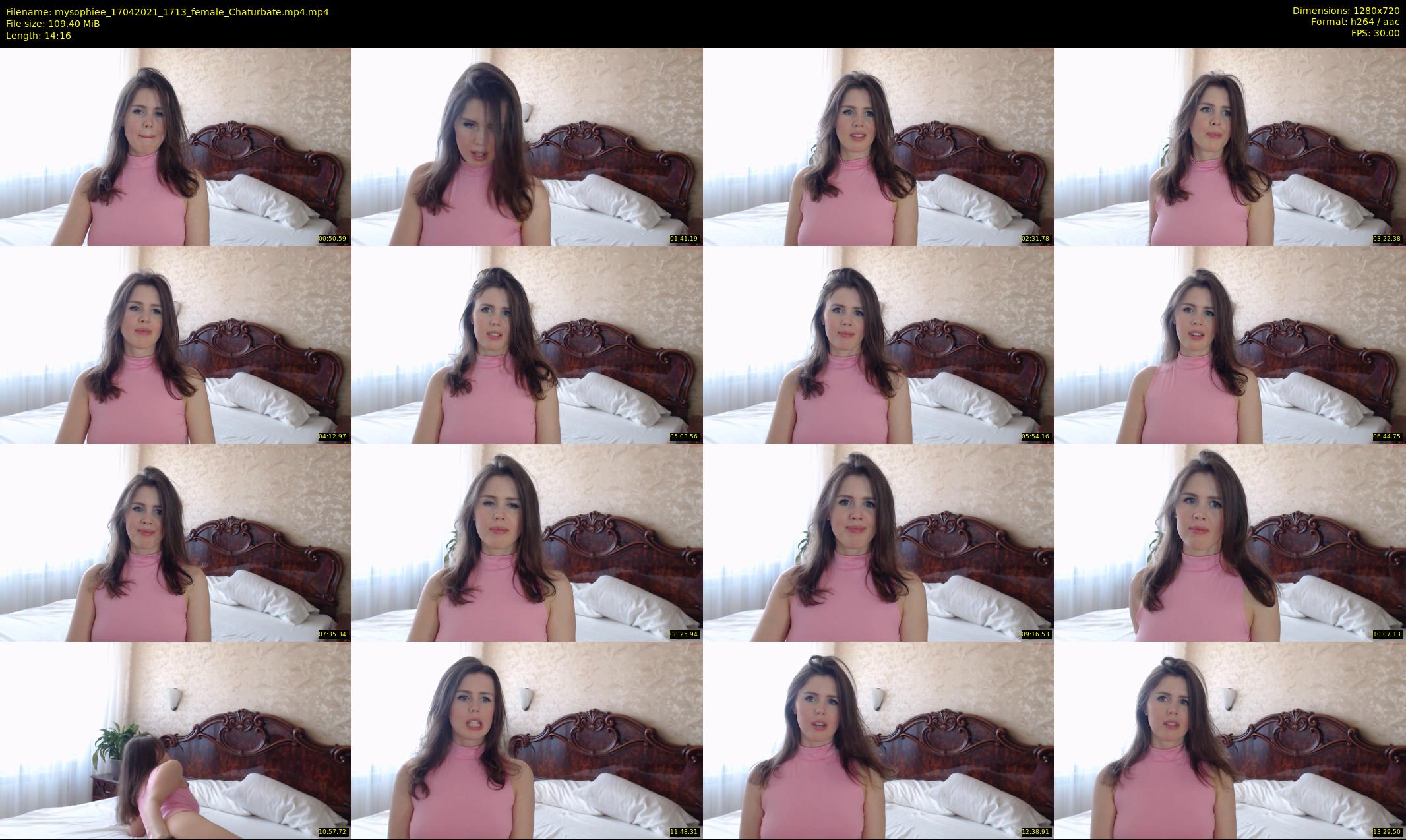 mysophiee — 15 minute Chaturbate female cam show recording, 720p, Apr 17, 2021