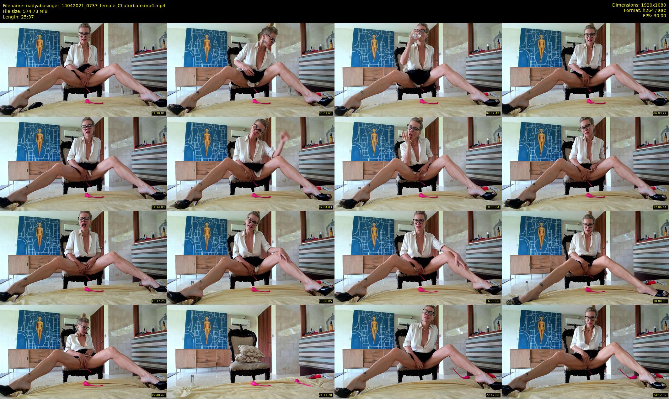 nadyabasinger — 26 minute Chaturbate female cam show recording, 1080p, Apr 14, 2021