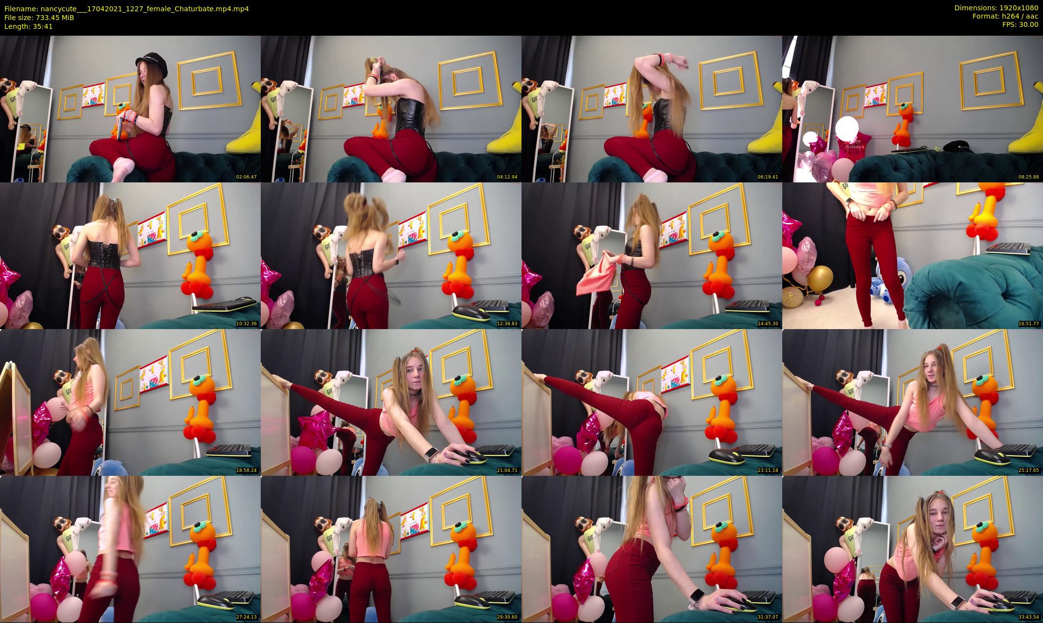 nancycute__ — 36 minute Chaturbate female cam show recording, 1080p, Apr 17, 2021