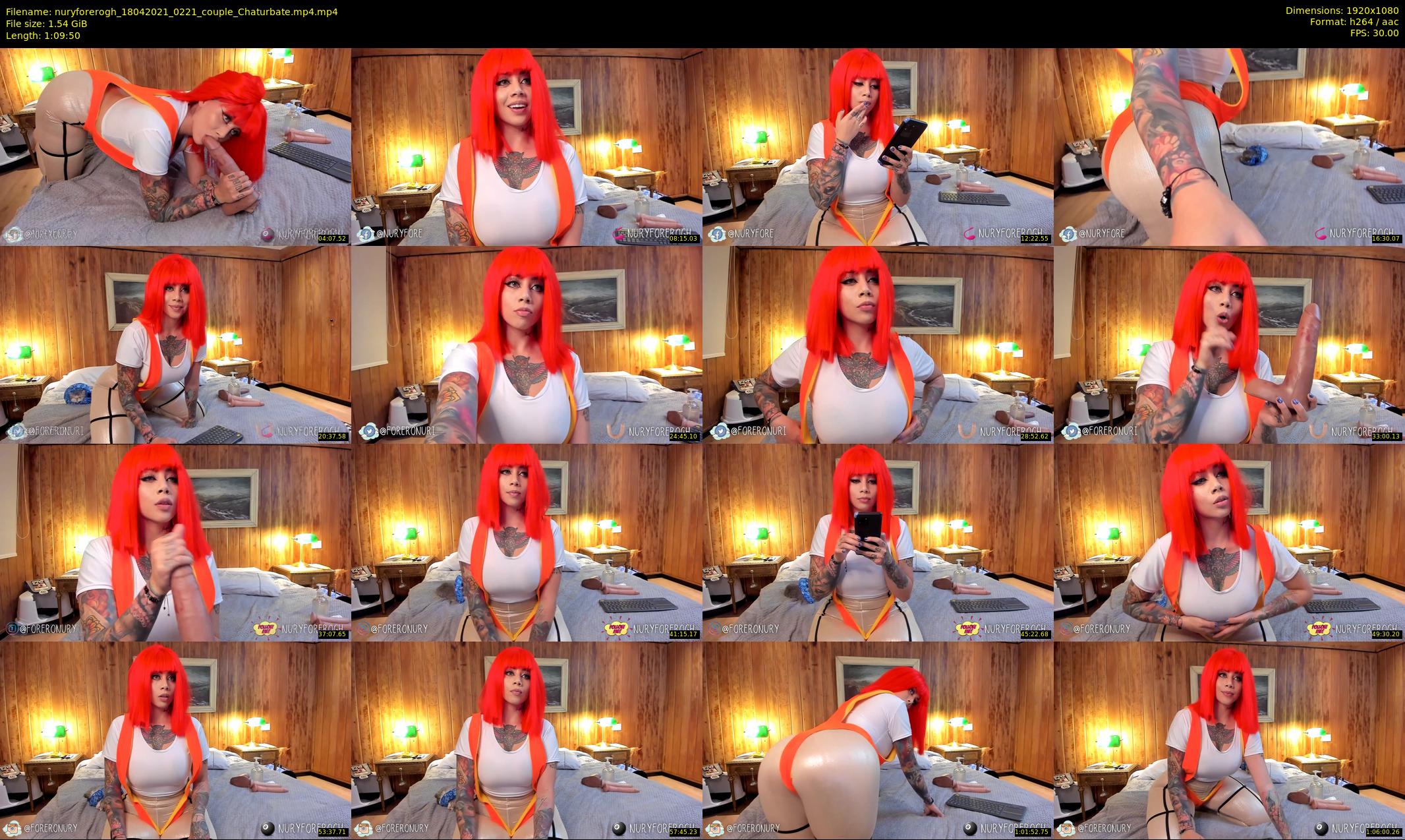 nuryforerogh — 70 minute Chaturbate female cam show recording, 1080p, Apr 18, 2021