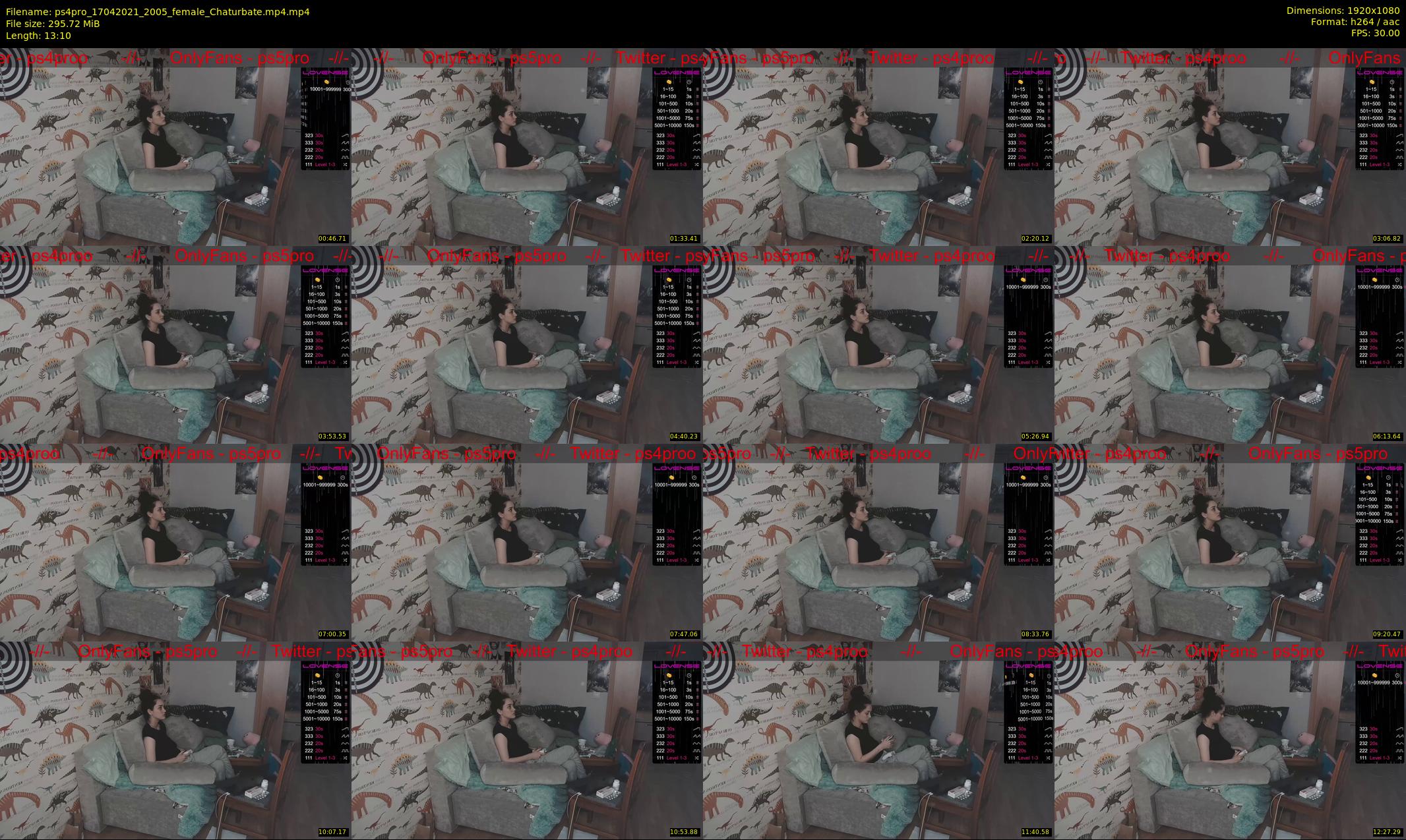 ps4pro — 14 minute Chaturbate female cam show recording, 1080p, Apr 17, 2021