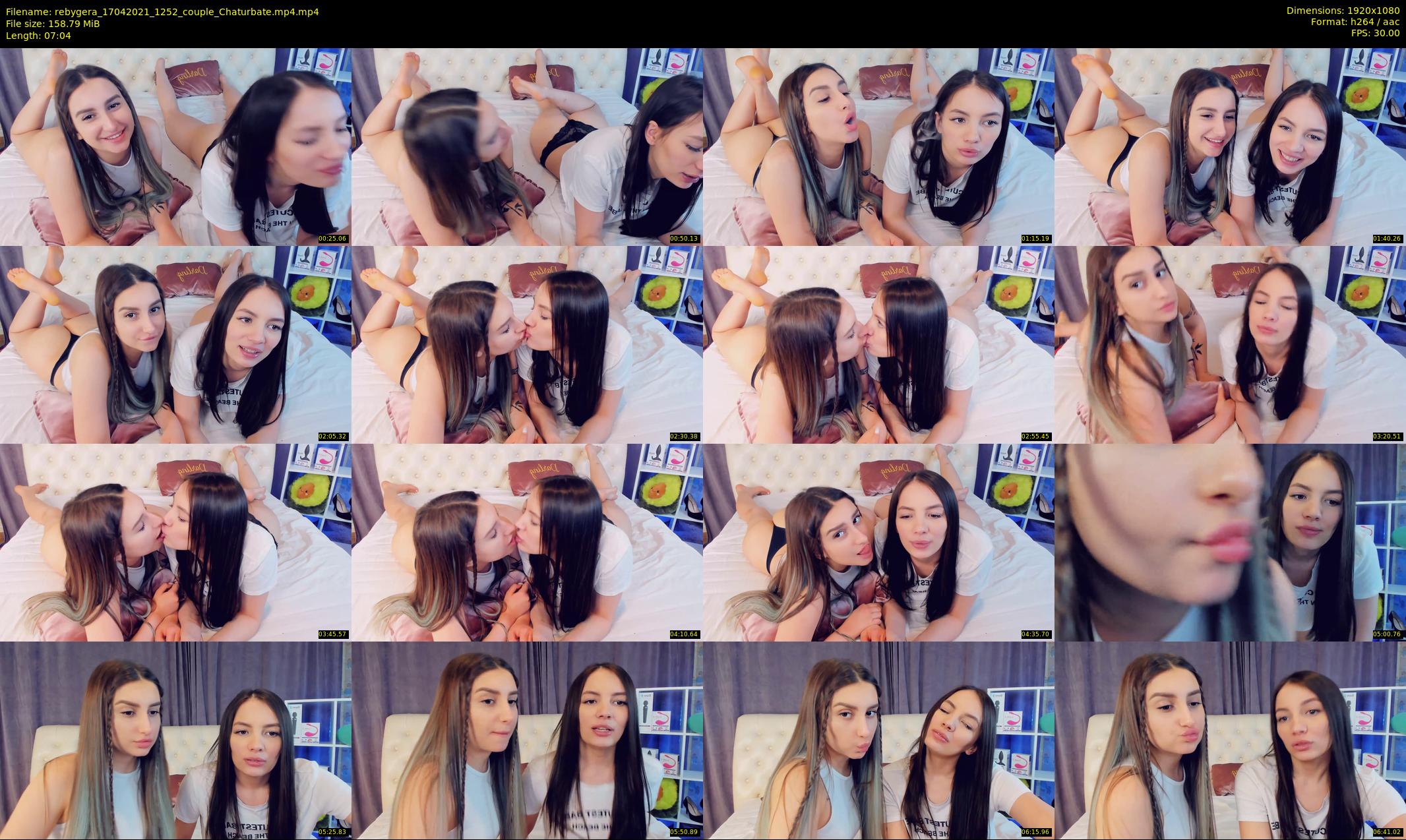 rebygera — 8 minute Chaturbate couple cam show recording, 1080p, Apr 17, 2021