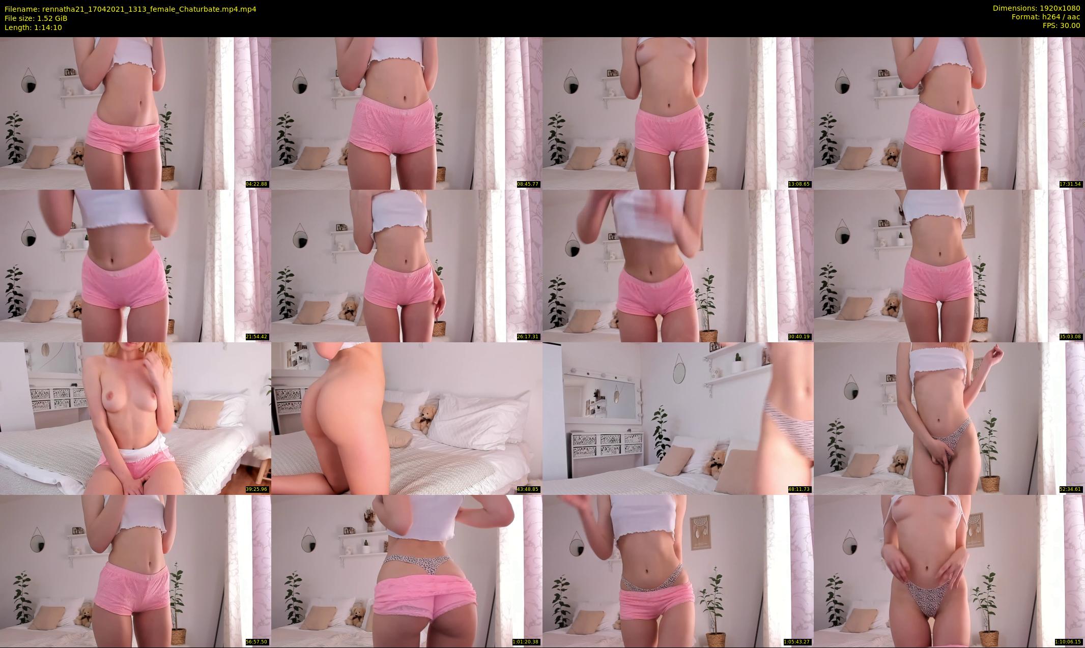 rennatha21 — 75 minute Chaturbate female cam show recording, 1080p, Apr 17, 2021