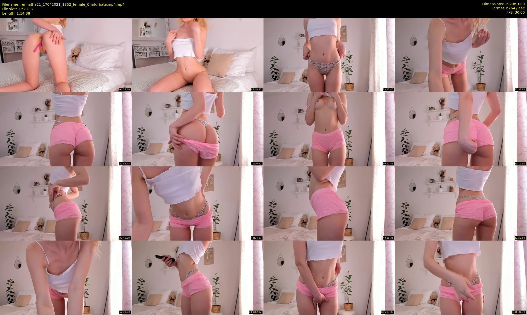 rennatha21 — 75 minute Chaturbate female cam show recording, 1080p, Apr 17, 2021