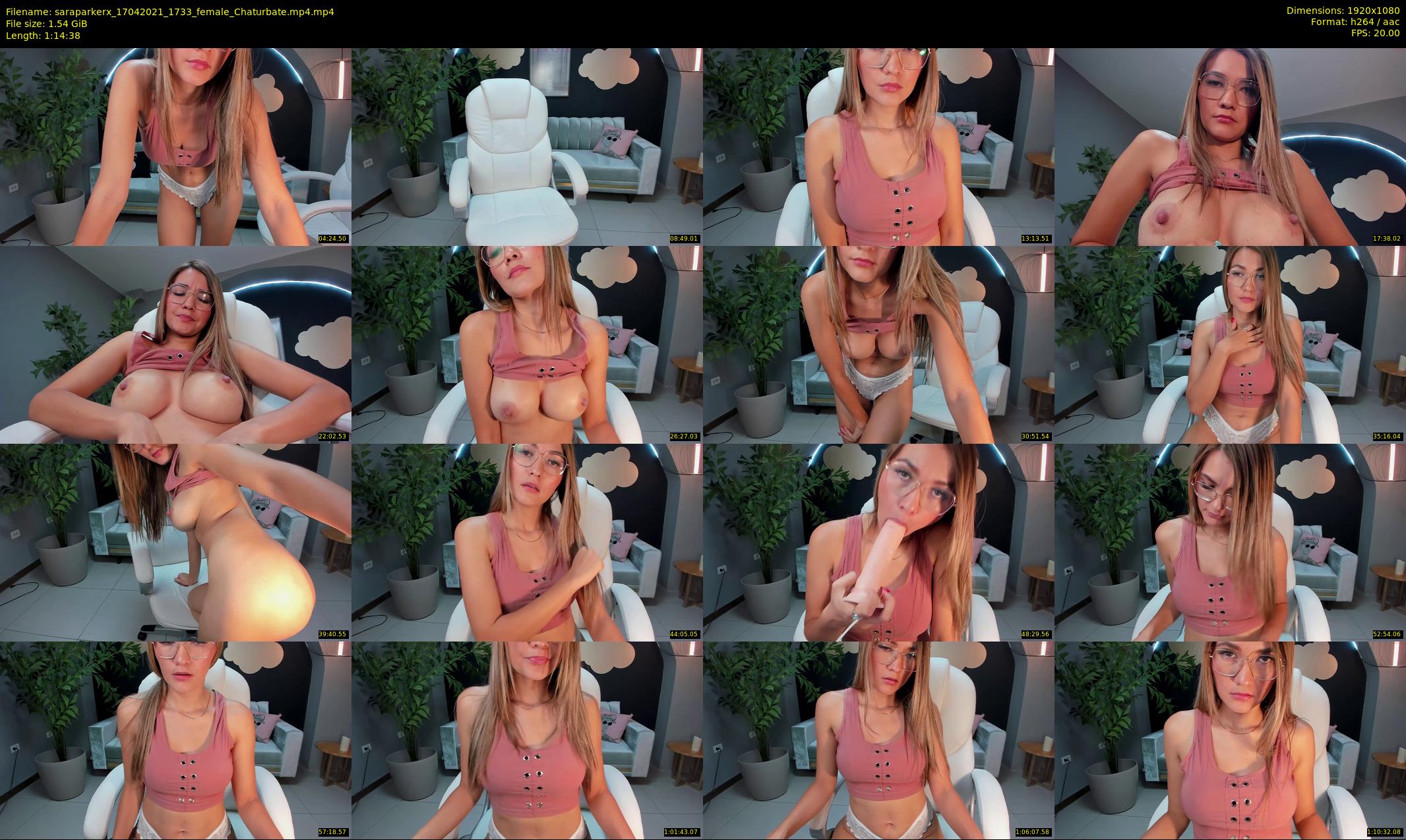 saraparkerx — 75 minute Chaturbate female cam show recording, 1080p, Apr 17, 2021