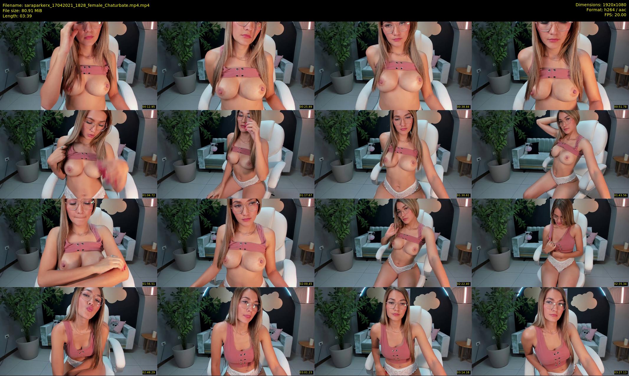 saraparkerx — 4 minute Chaturbate female cam show recording, 1080p, Apr 17, 2021