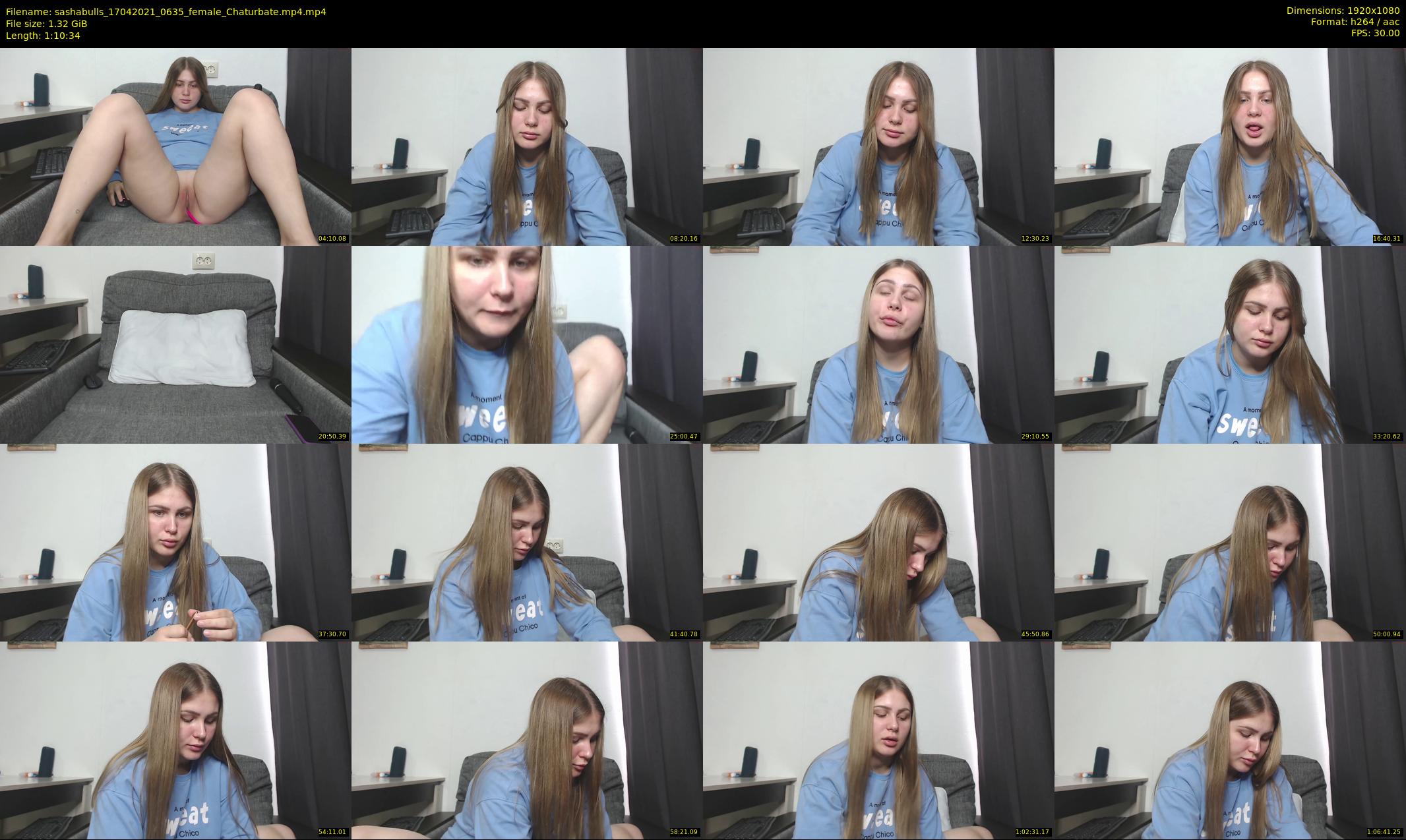 sashabulls — 71 minute Chaturbate couple cam show recording, 1080p, Apr 17, 2021