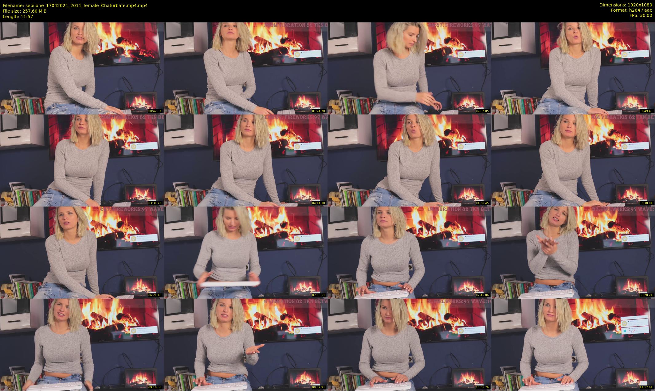 sebilone — 12 minute Chaturbate couple cam show recording, 1080p, Apr 17, 2021