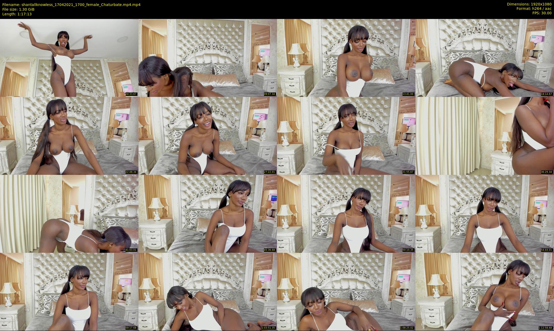 shantallknowless — 78 minute Chaturbate female cam show recording, 1080p, Apr 17, 2021