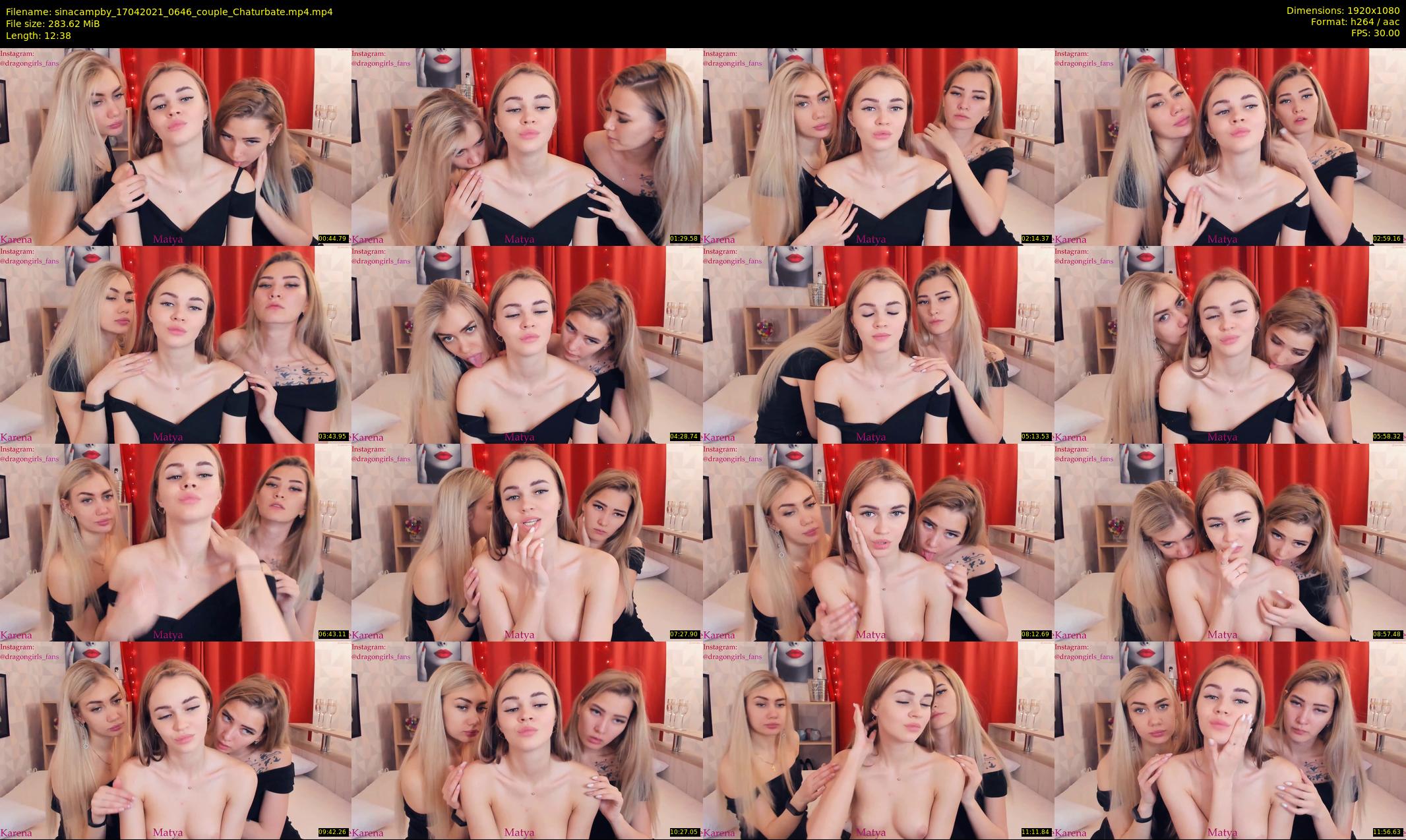 sinacampby — 13 minute Chaturbate couple cam show recording, 1080p, Apr 17, 2021