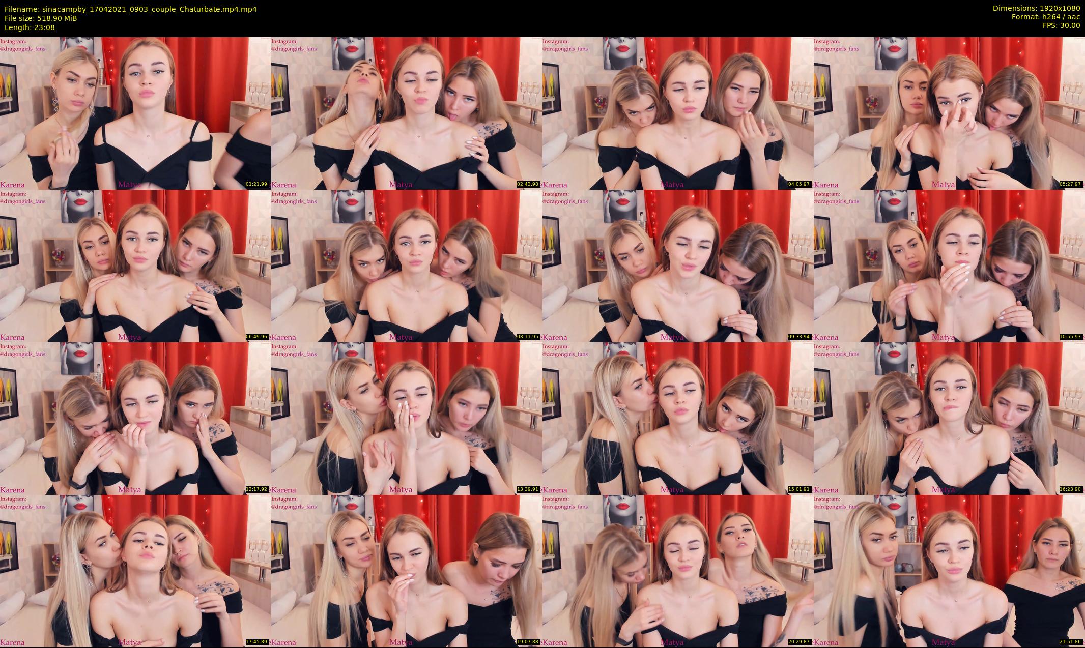 sinacampby — 24 minute Chaturbate couple cam show recording, 1080p, Apr 17, 2021