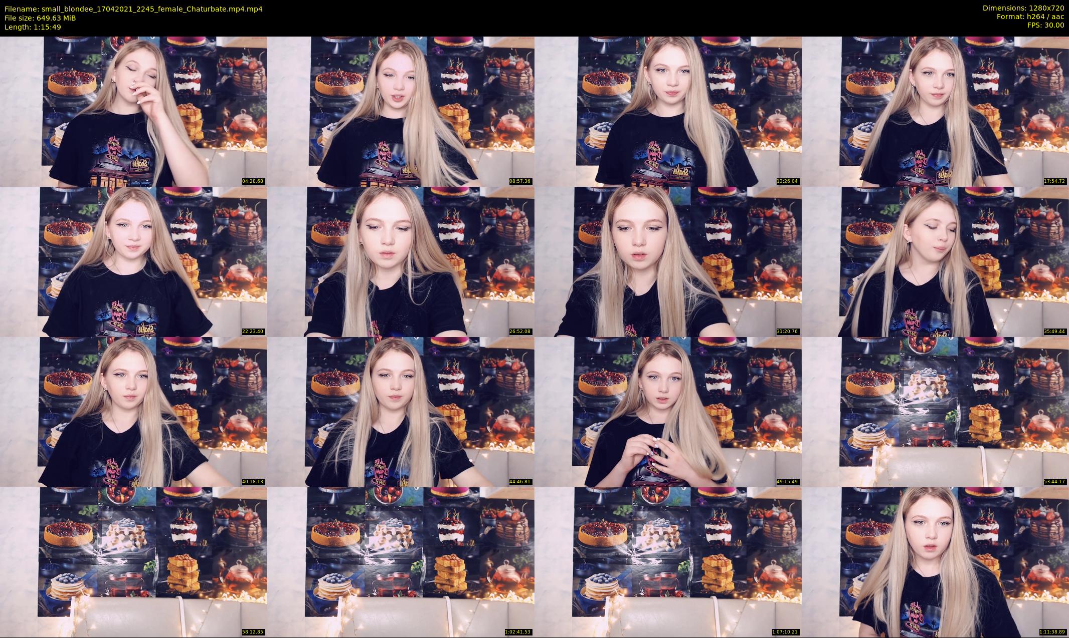small_blondee — 76 minute Chaturbate female cam show recording, 720p, Apr 17, 2021